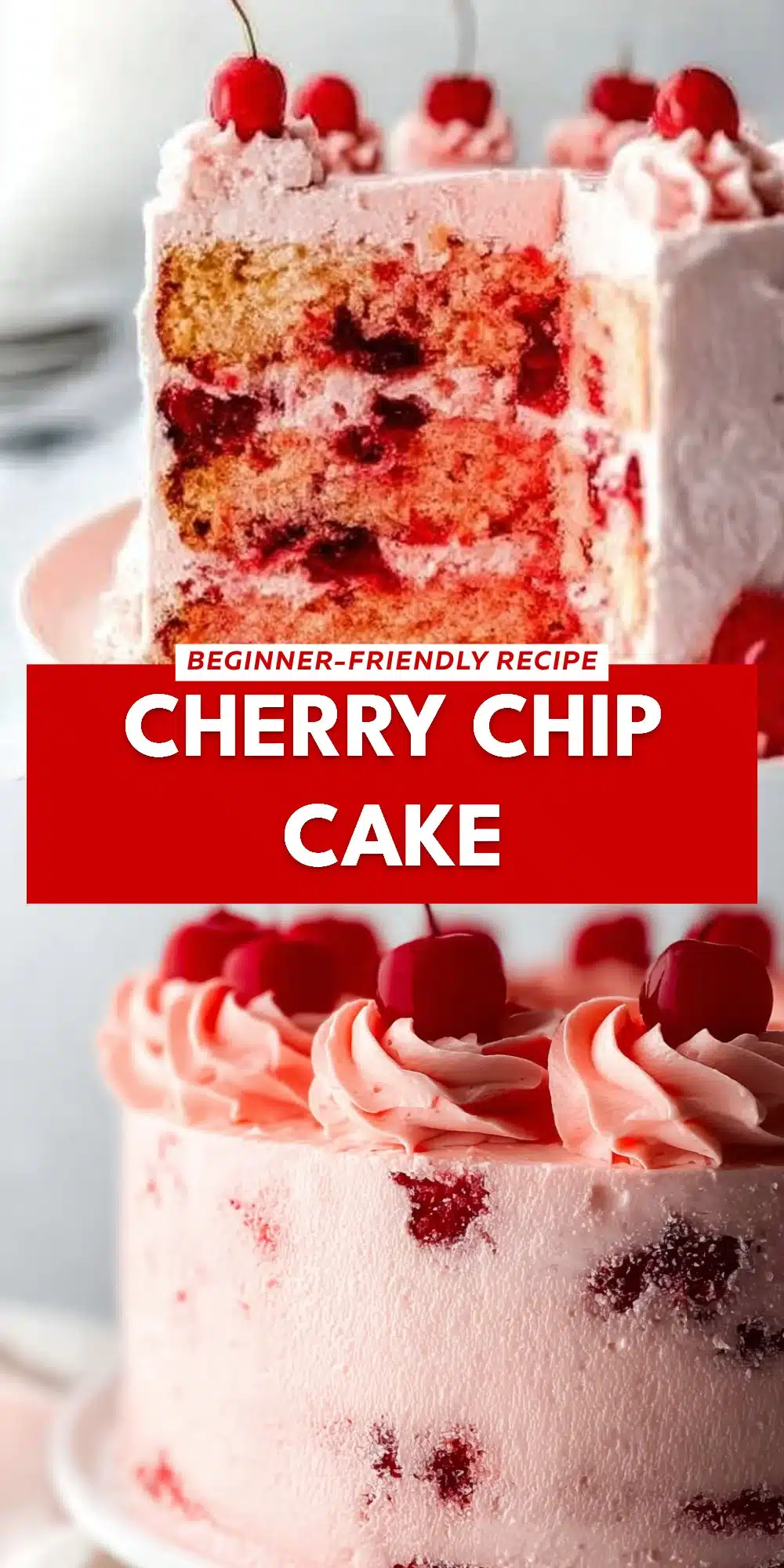 Cherry Chip Cake