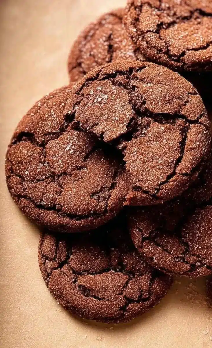 Chewy Chocolate Snickerdoodles