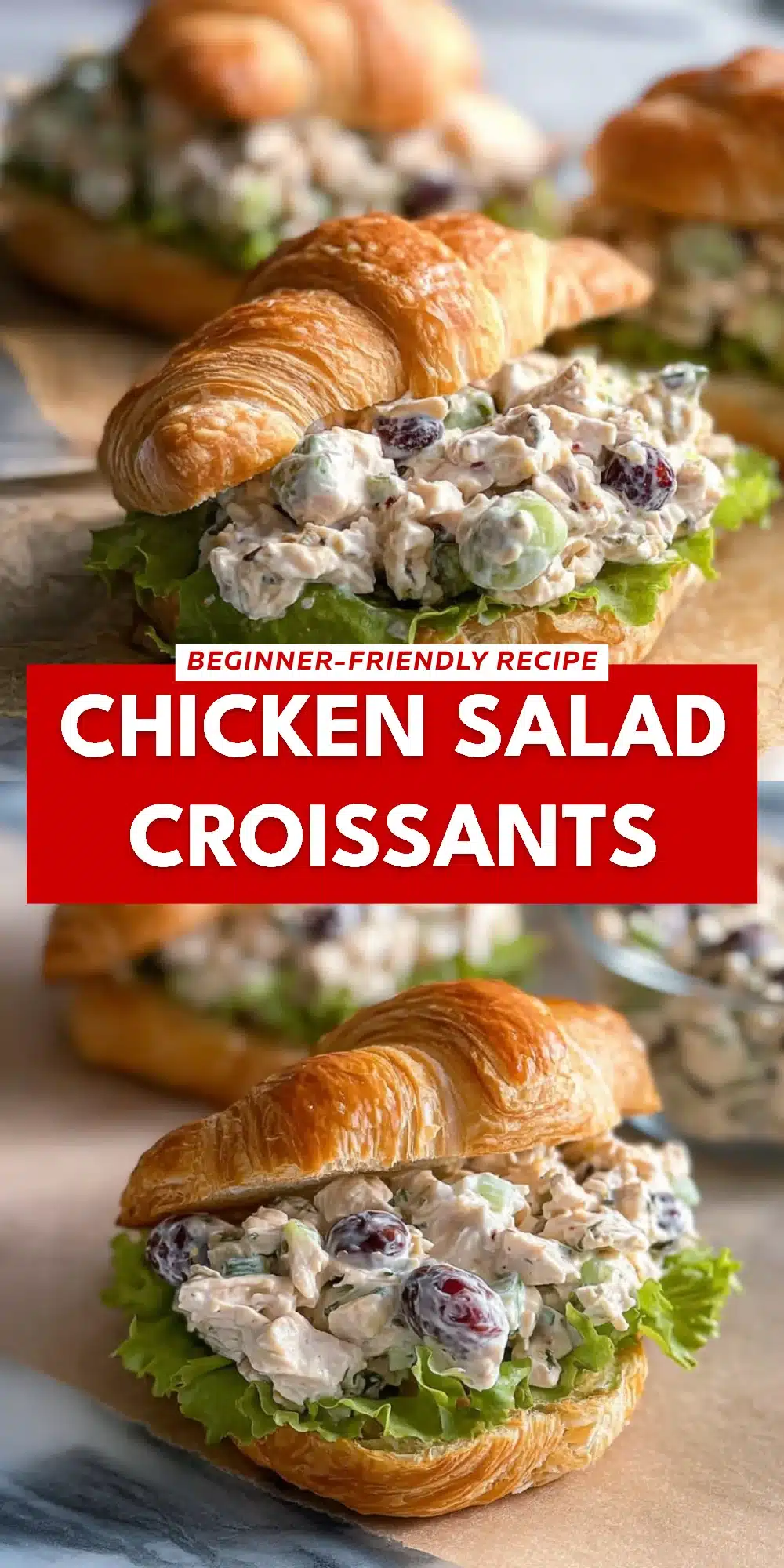 Chicken Salad Croissants