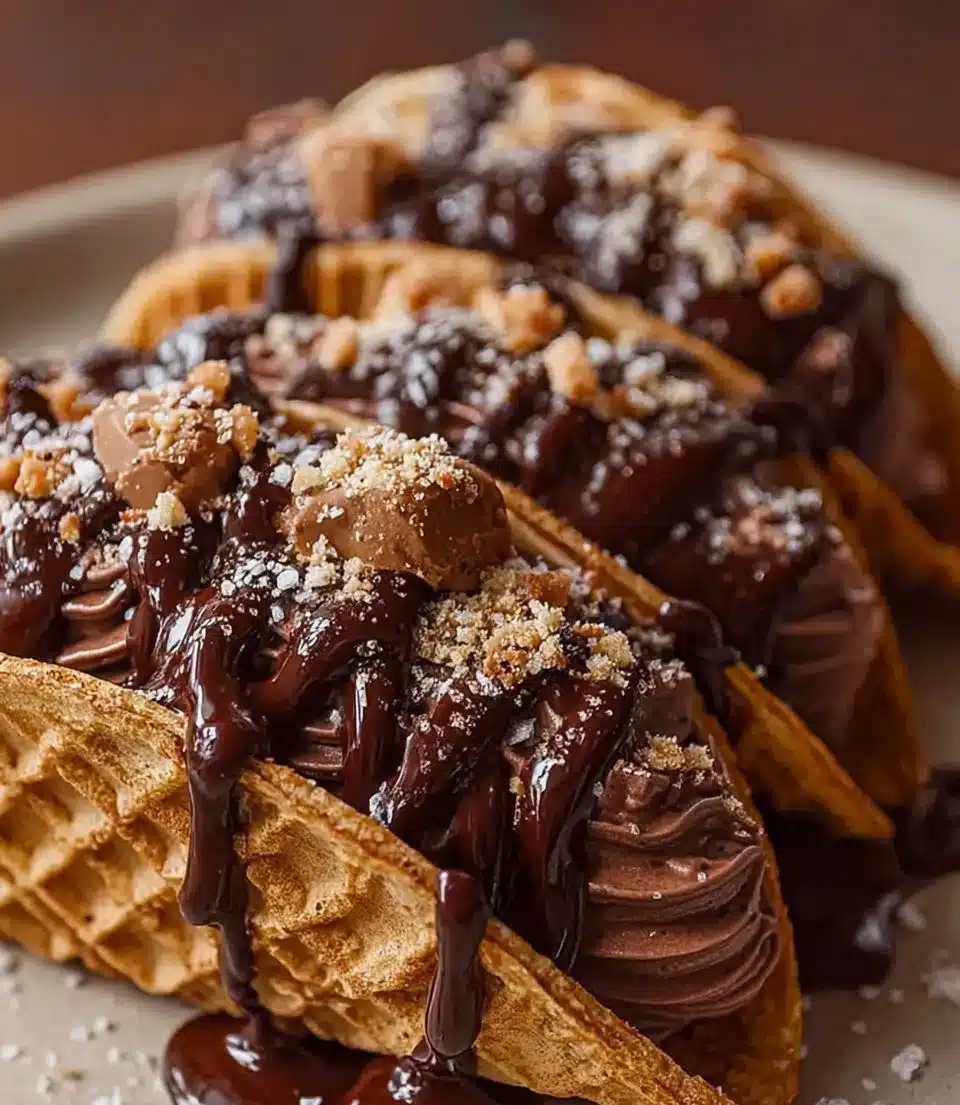 DIY Choco Tacos