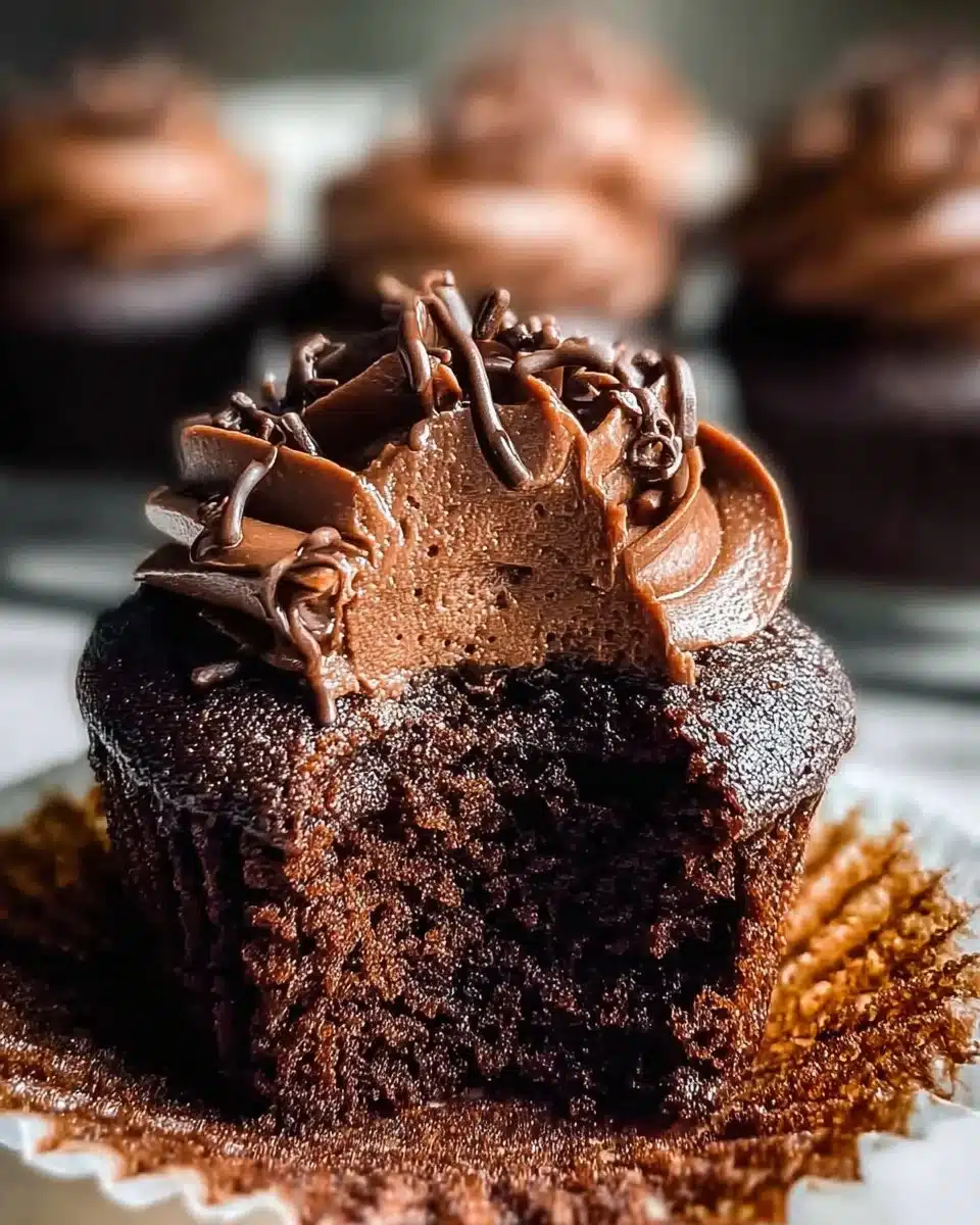 Secret to Never-Dry Chocolate Cupcakes