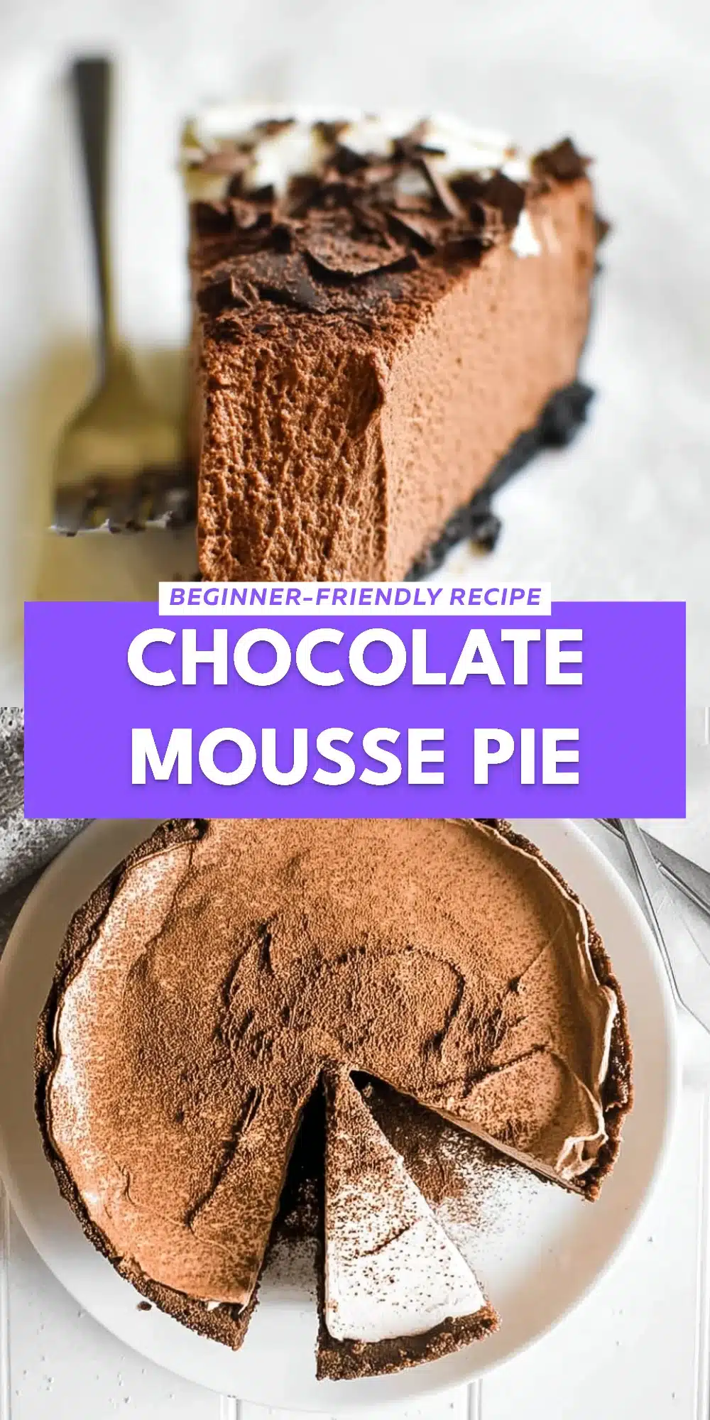 Chocolate Mousse Pie