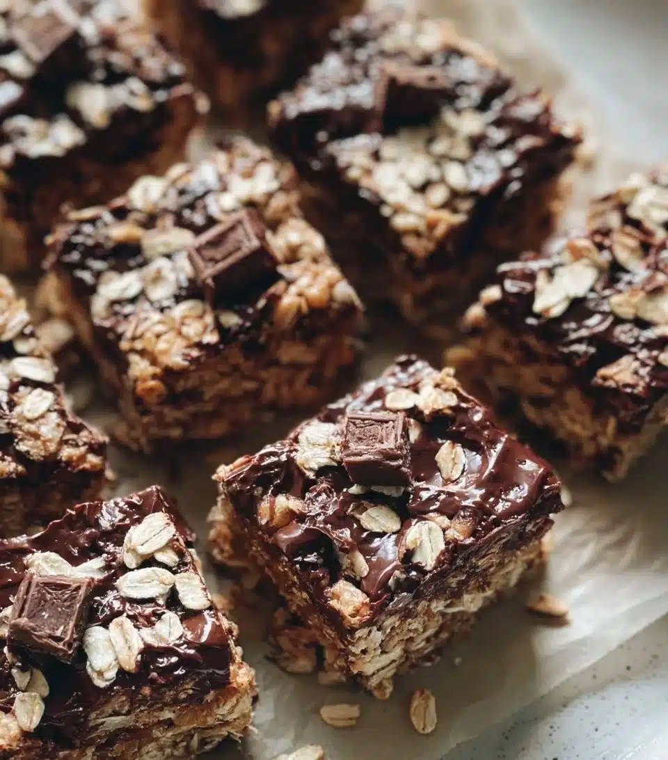 Chocolate Oat Bars