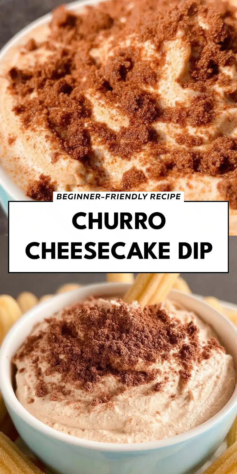 Churro Cheesecake Dip