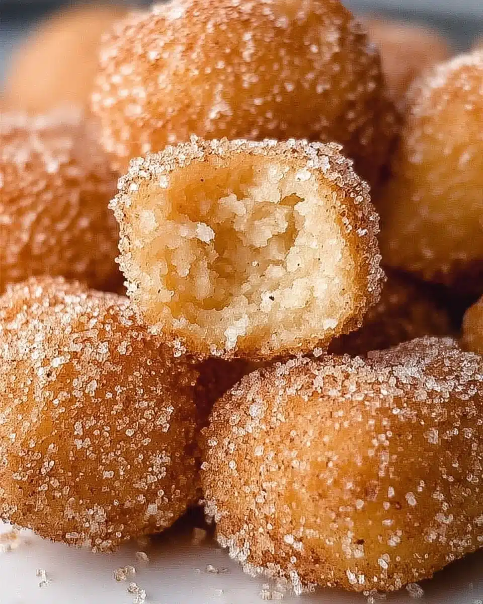 Crispy Churros Poppers