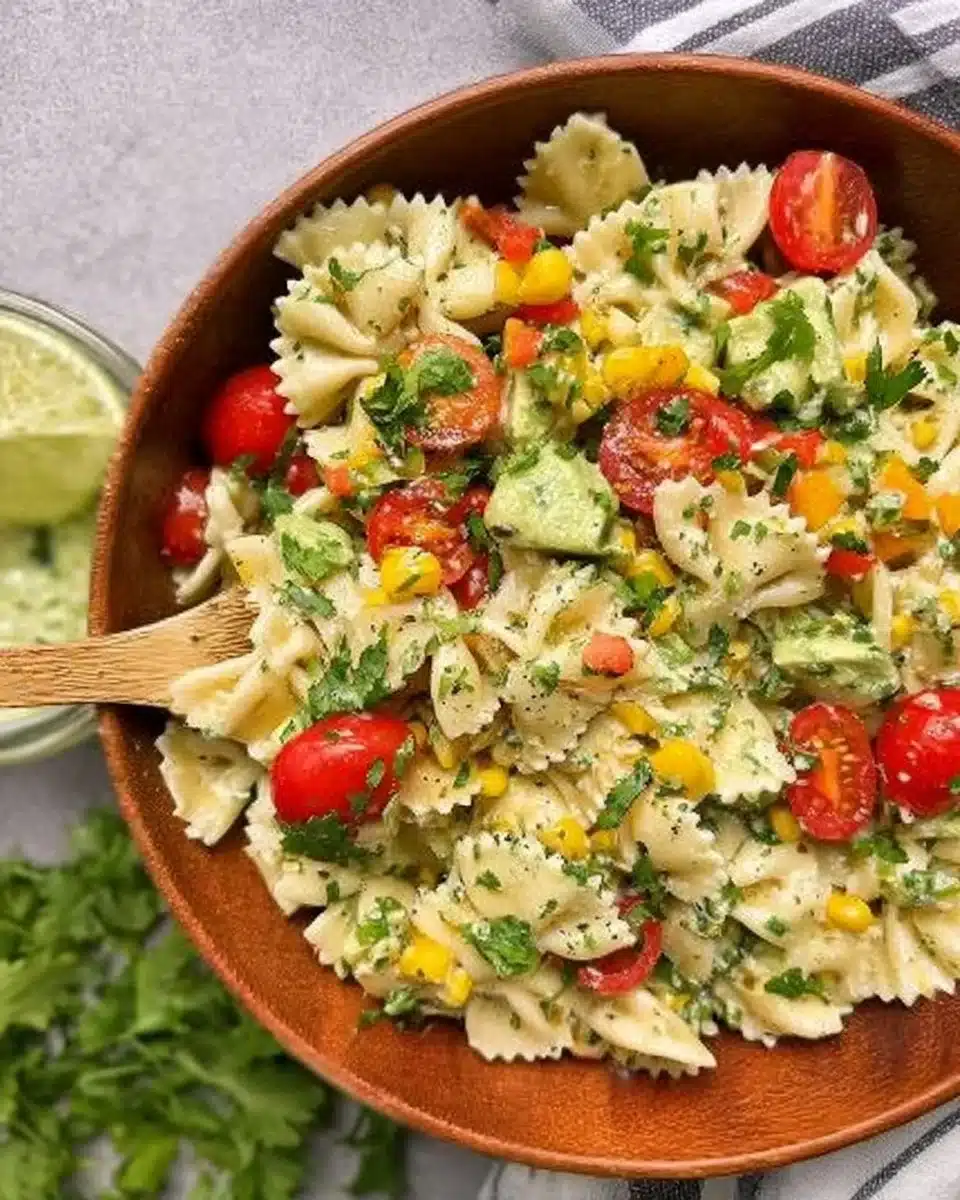 Cilantro Lime Pasta Salad