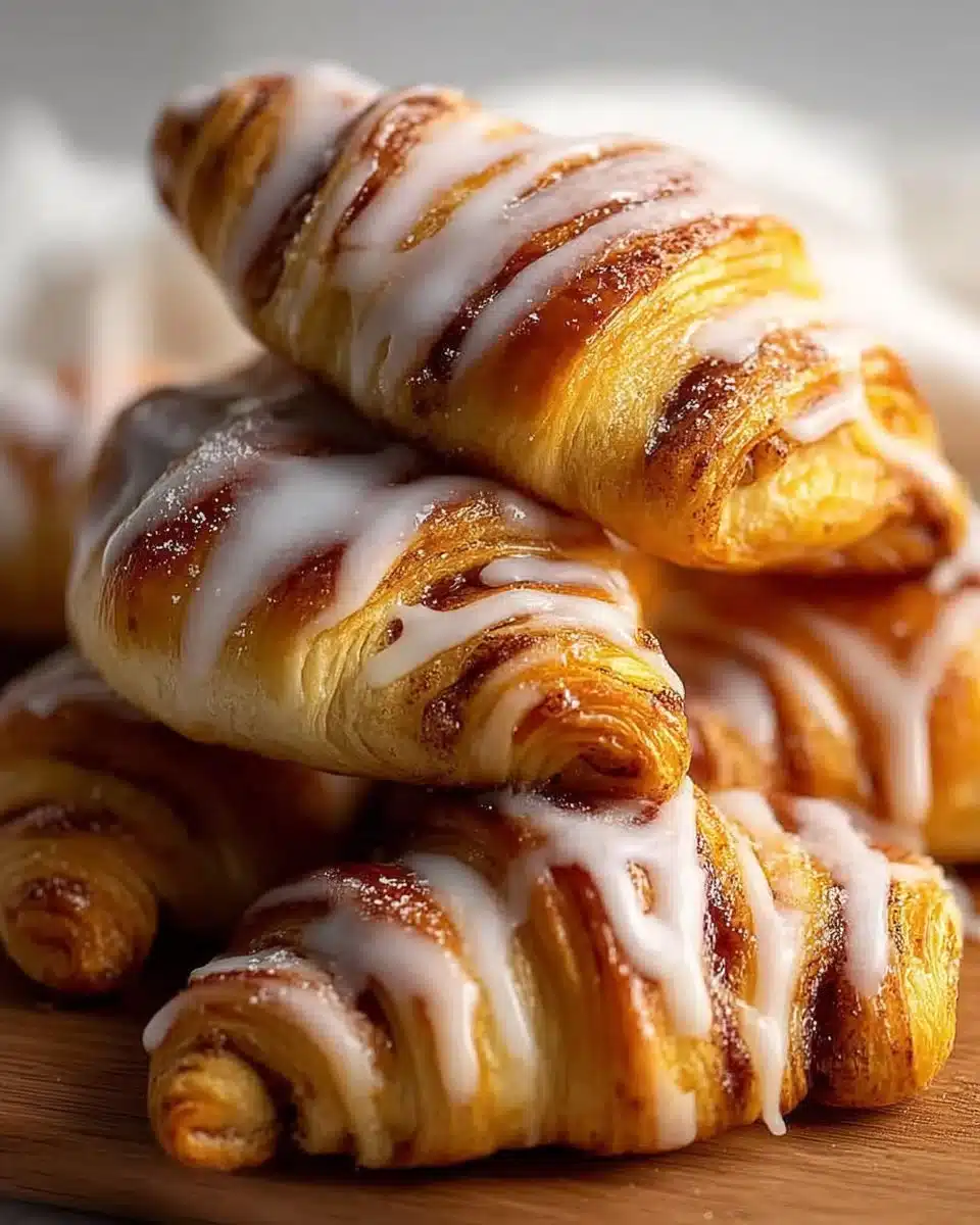 Cinnamon Roll Crescents