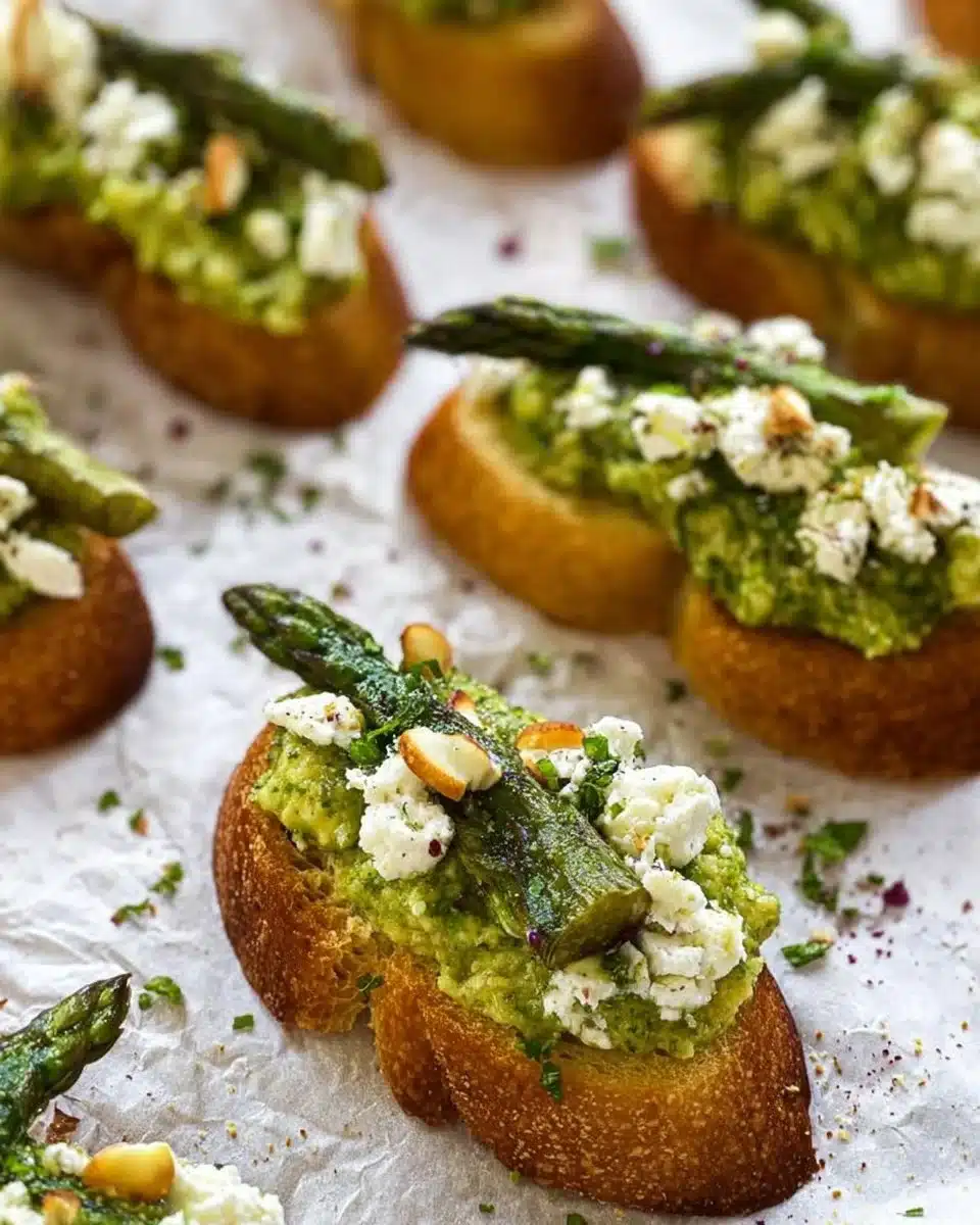Citrus Pesto Crostini with Goat Cheese