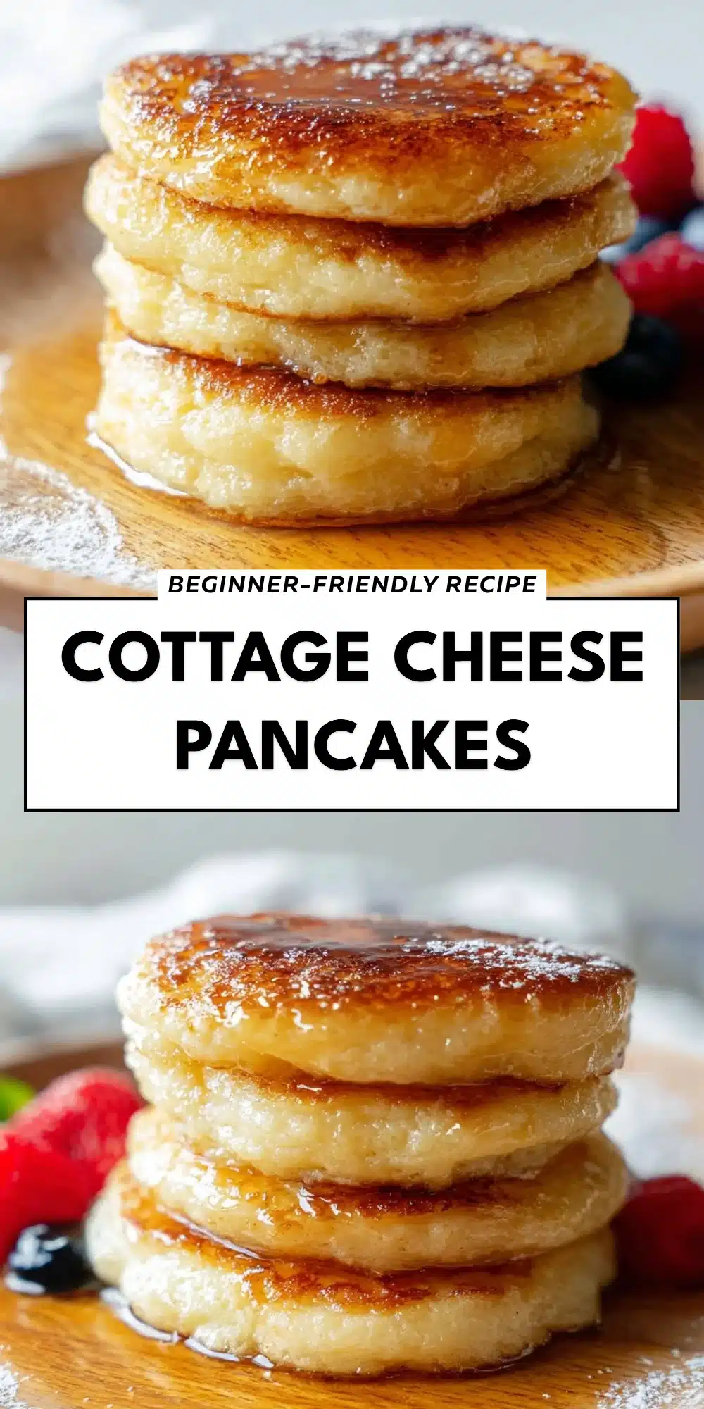 Cottage Cheese Pancakes