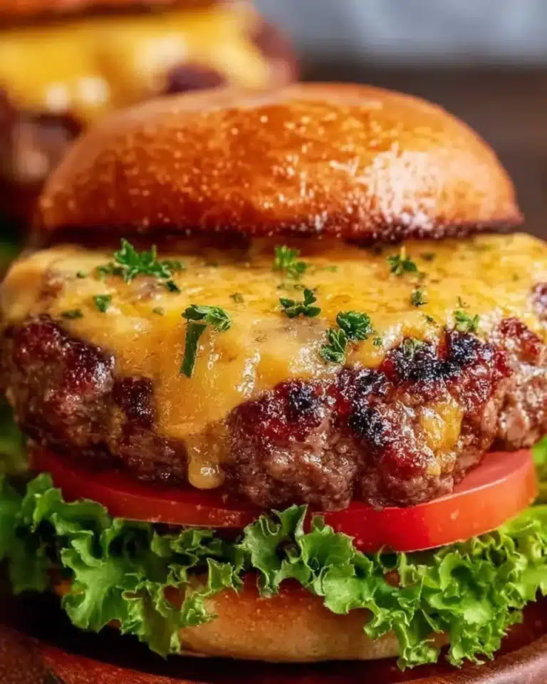 Deliciously juicy Crack Burger topped with fresh ingredients and sauces