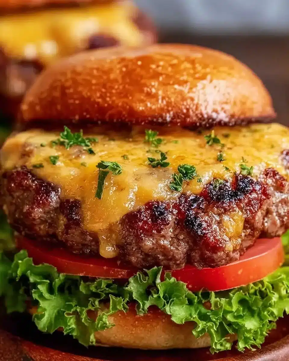 Deliciously juicy Crack Burger topped with fresh ingredients and sauces