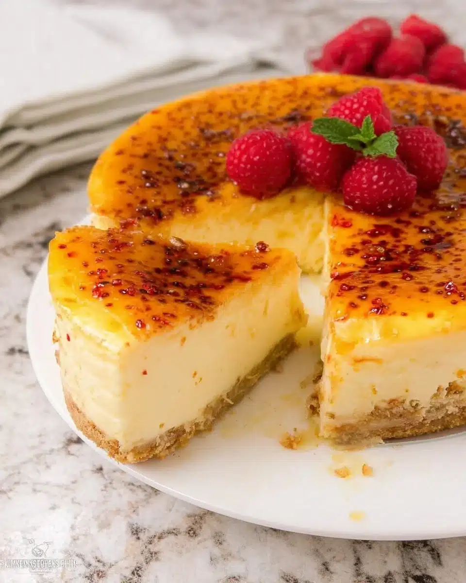 Creme Brulee Cheesecake