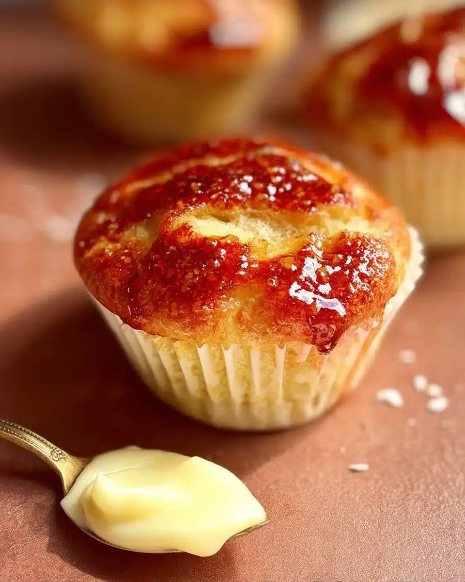 Crème Brûlée Cupcakes