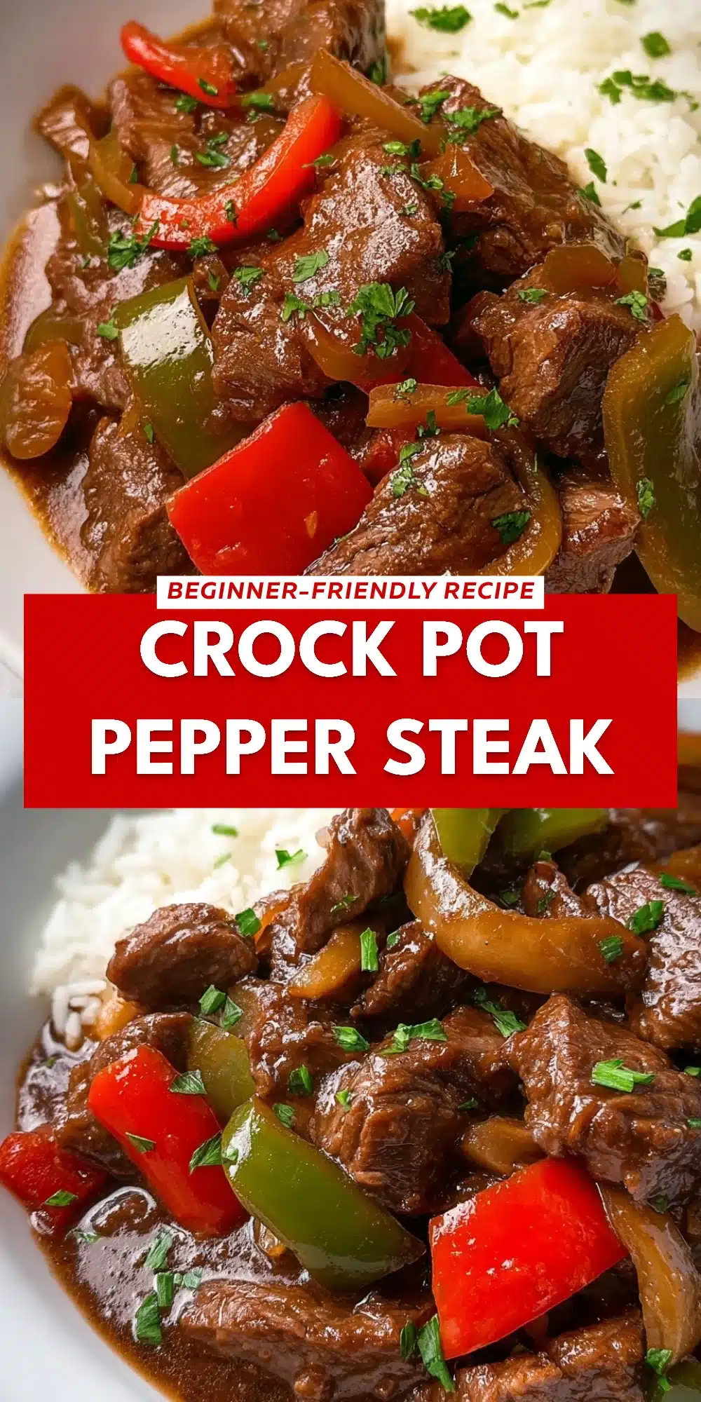 Crock Pot Pepper Steak