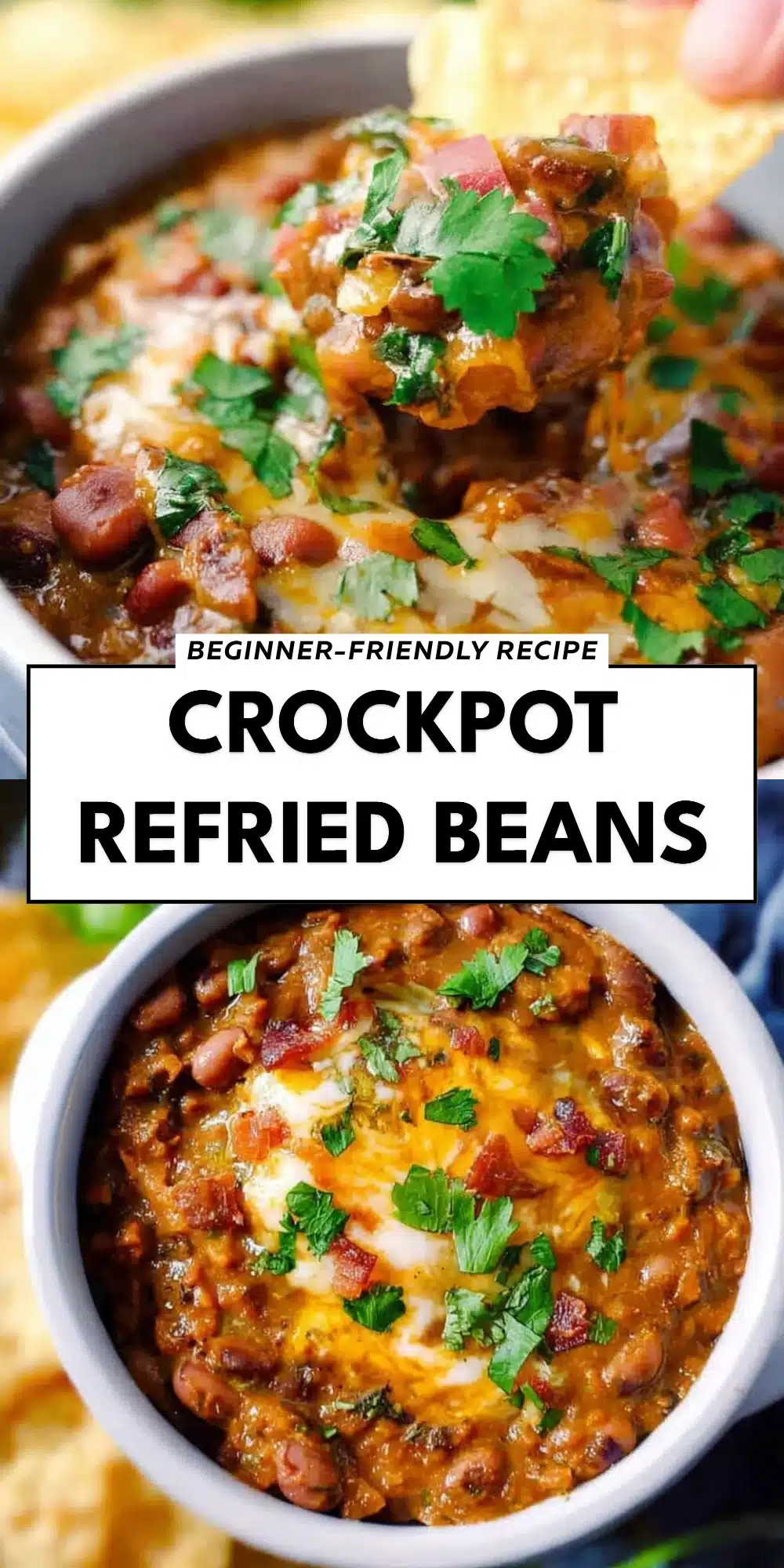 Crockpot Refried Beans