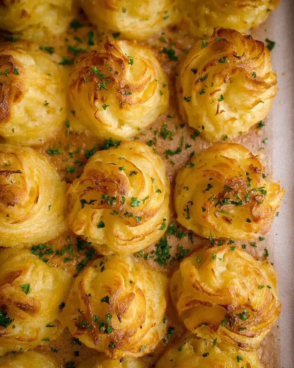 Make Ahead Duchess Potatoes