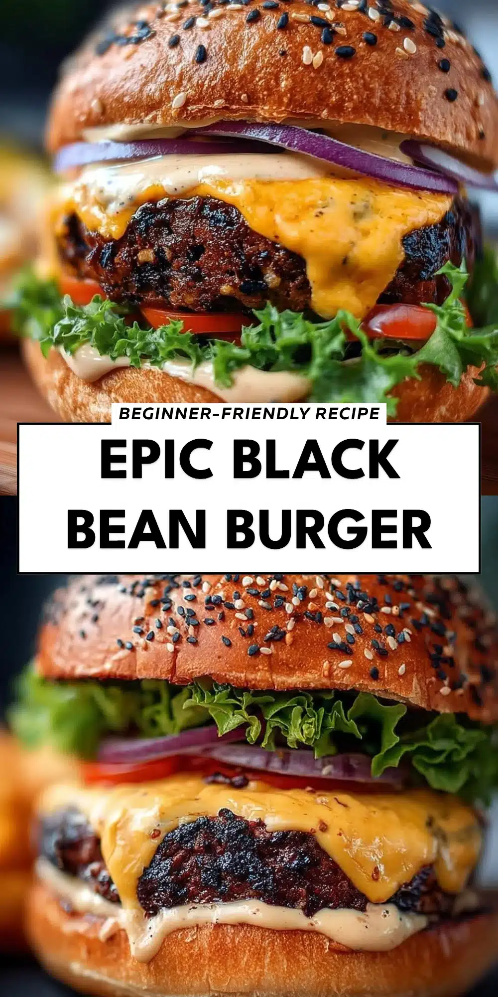 Epic Black Bean Burger