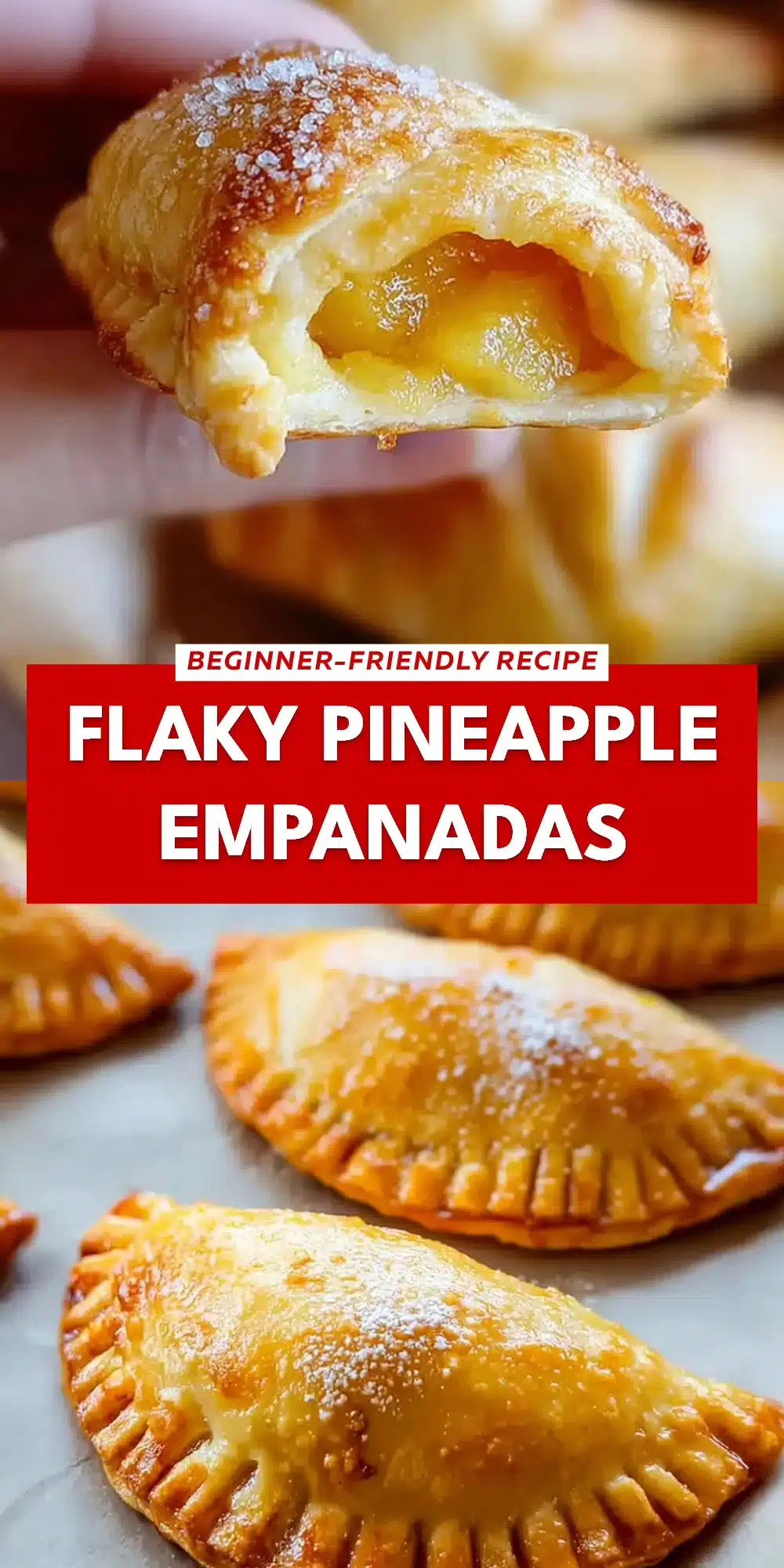 Flaky Pineapple Empanadas