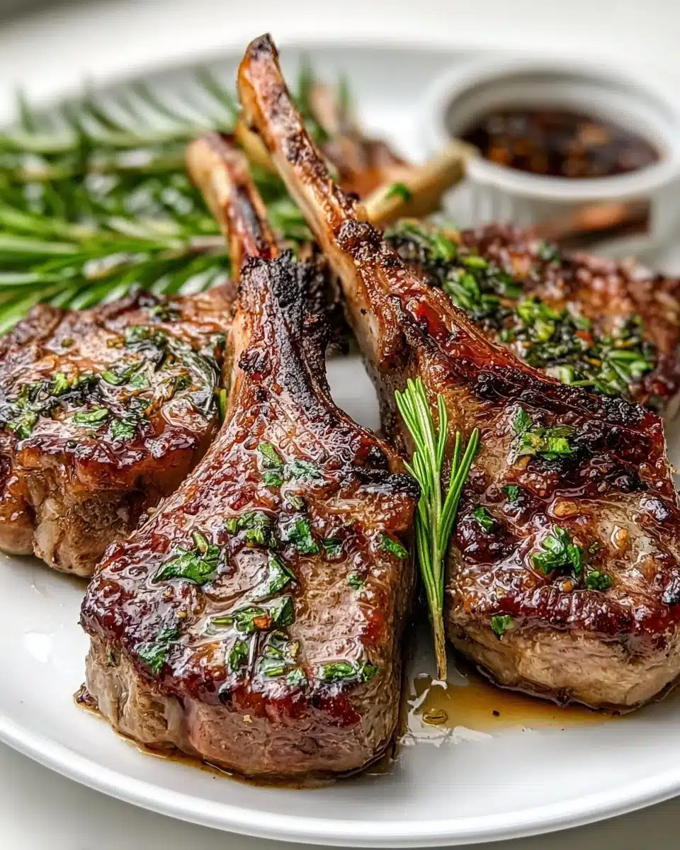 Garlic and Rosemary Lamb Chops