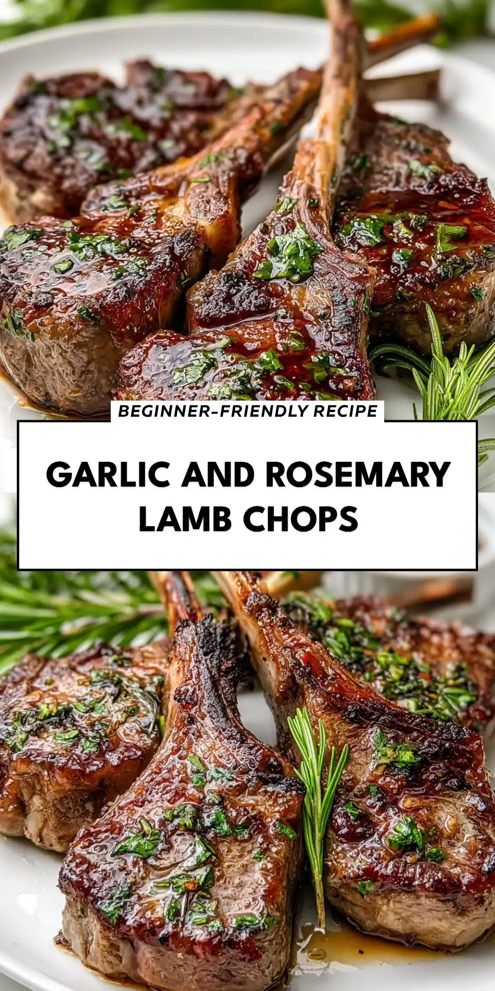 Garlic and Rosemary Lamb Chops