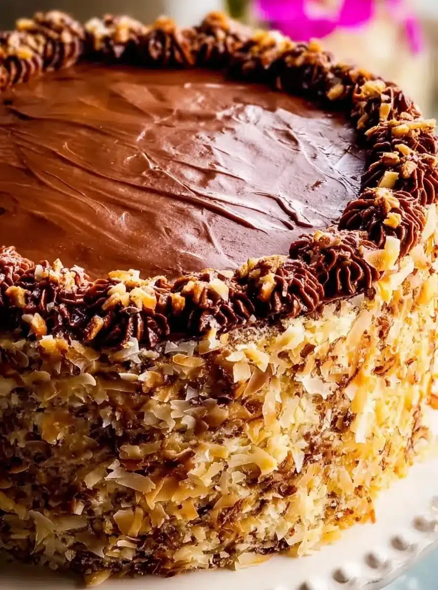 German Chocolate Cake