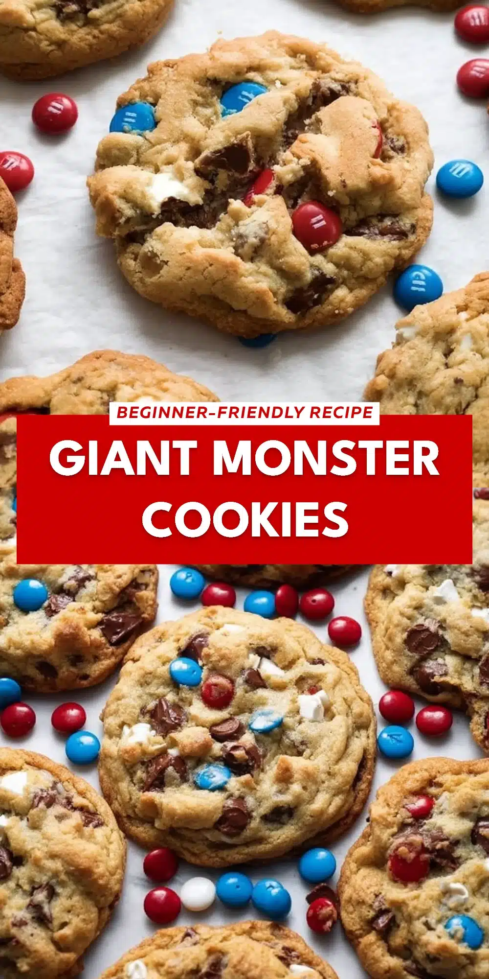 Giant Monster Cookies