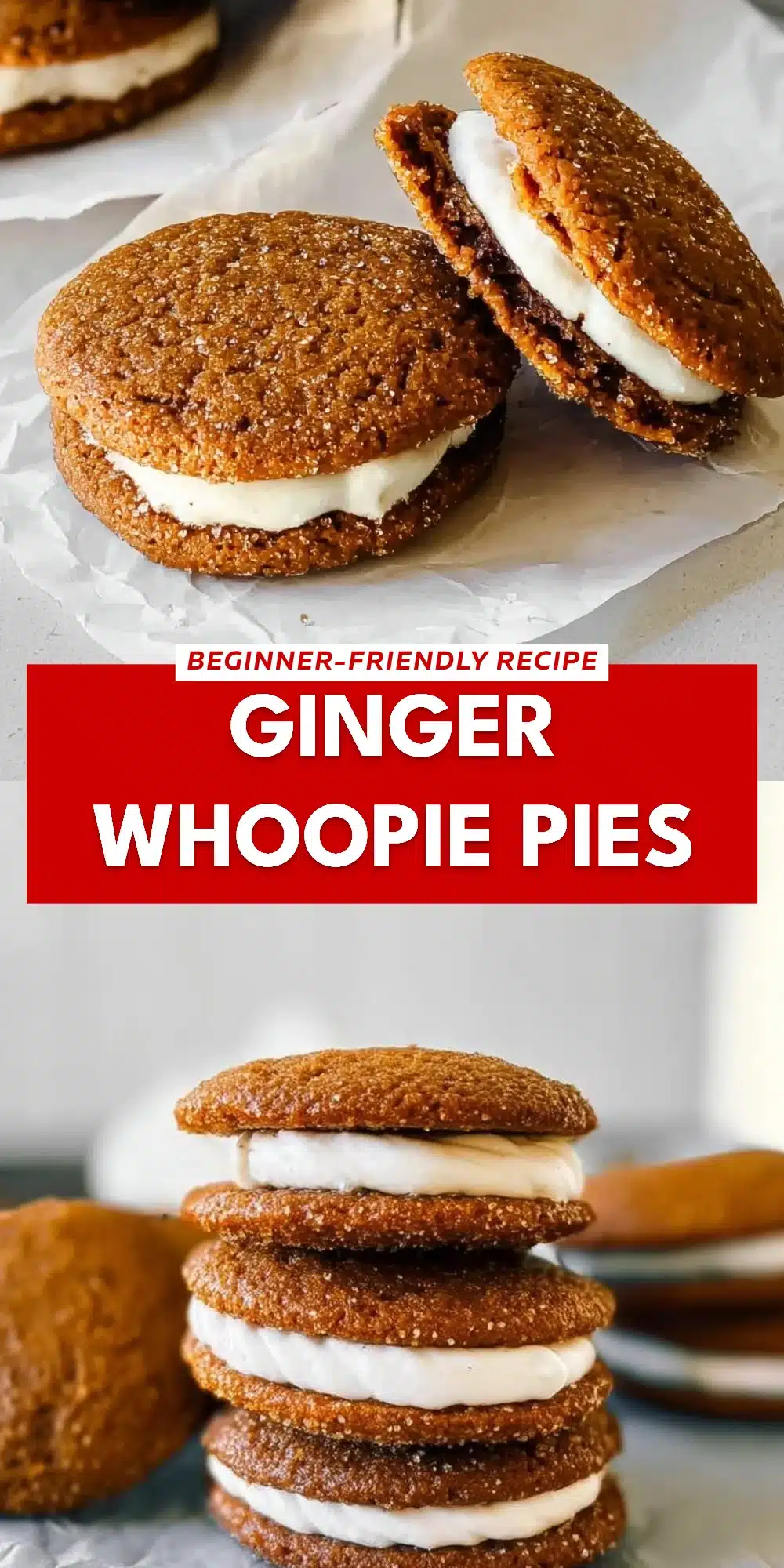 Ginger Whoopie Pies
