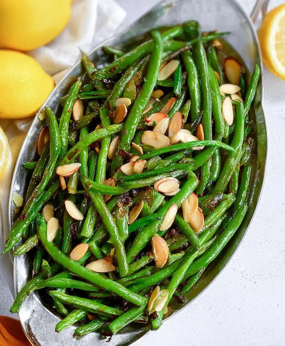 Green Beans Almondine