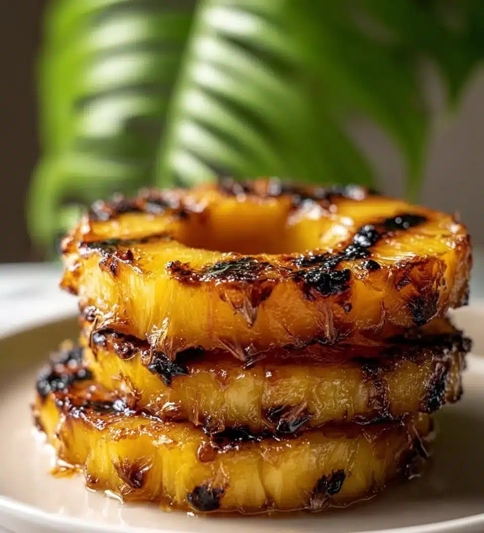 Grilled Honey Glazed Pineapple Recipe
