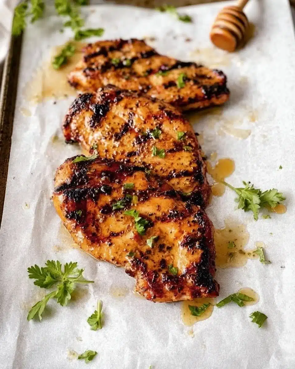 Grilled Honey Mustard Chicken