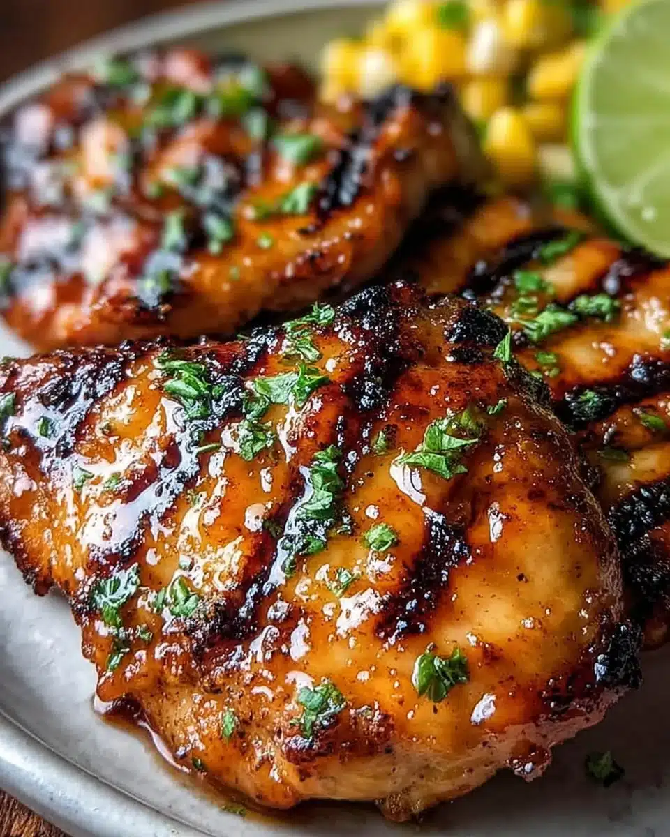 Grilled Hot Honey Chicken