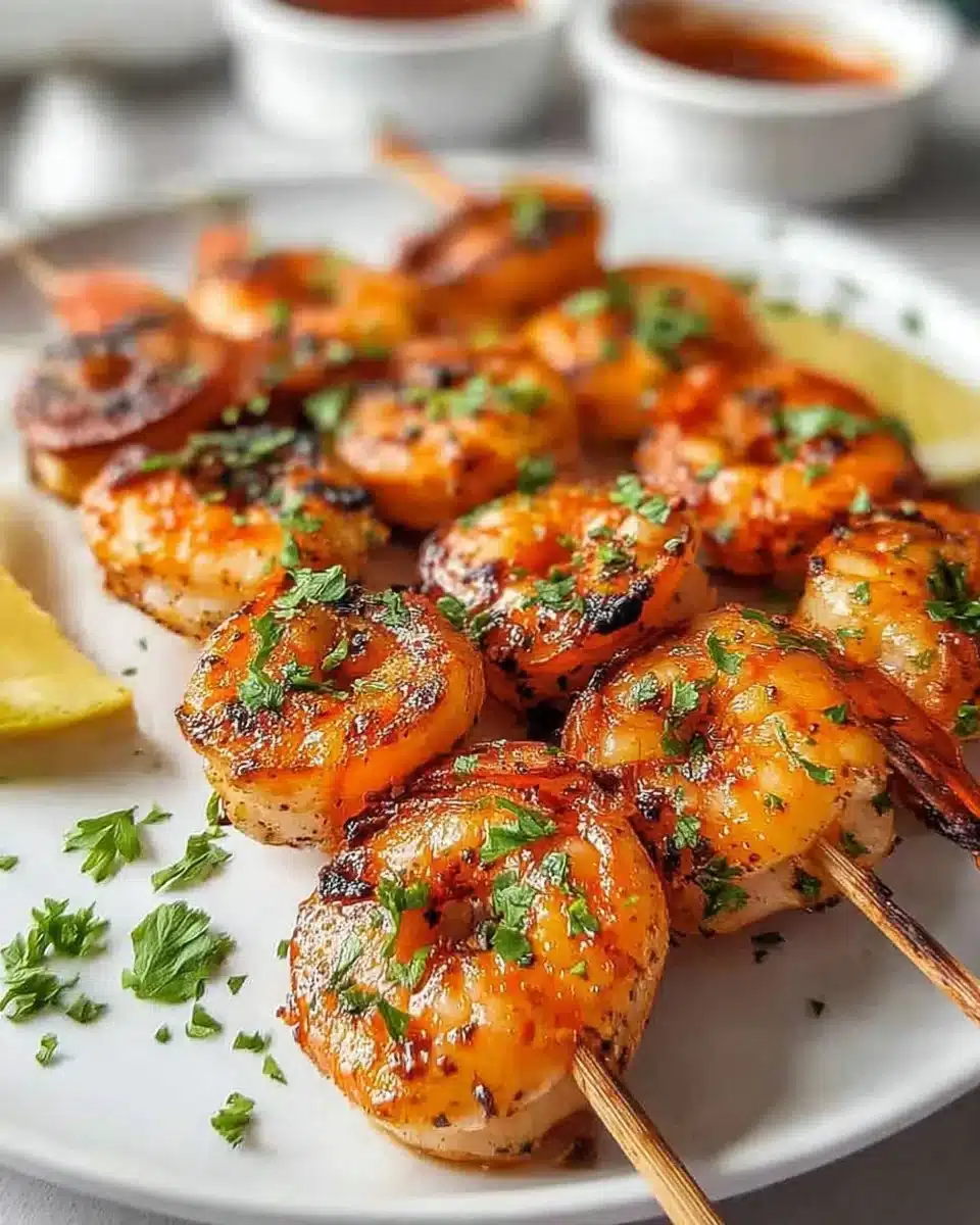 Grilled Seafood Skewers