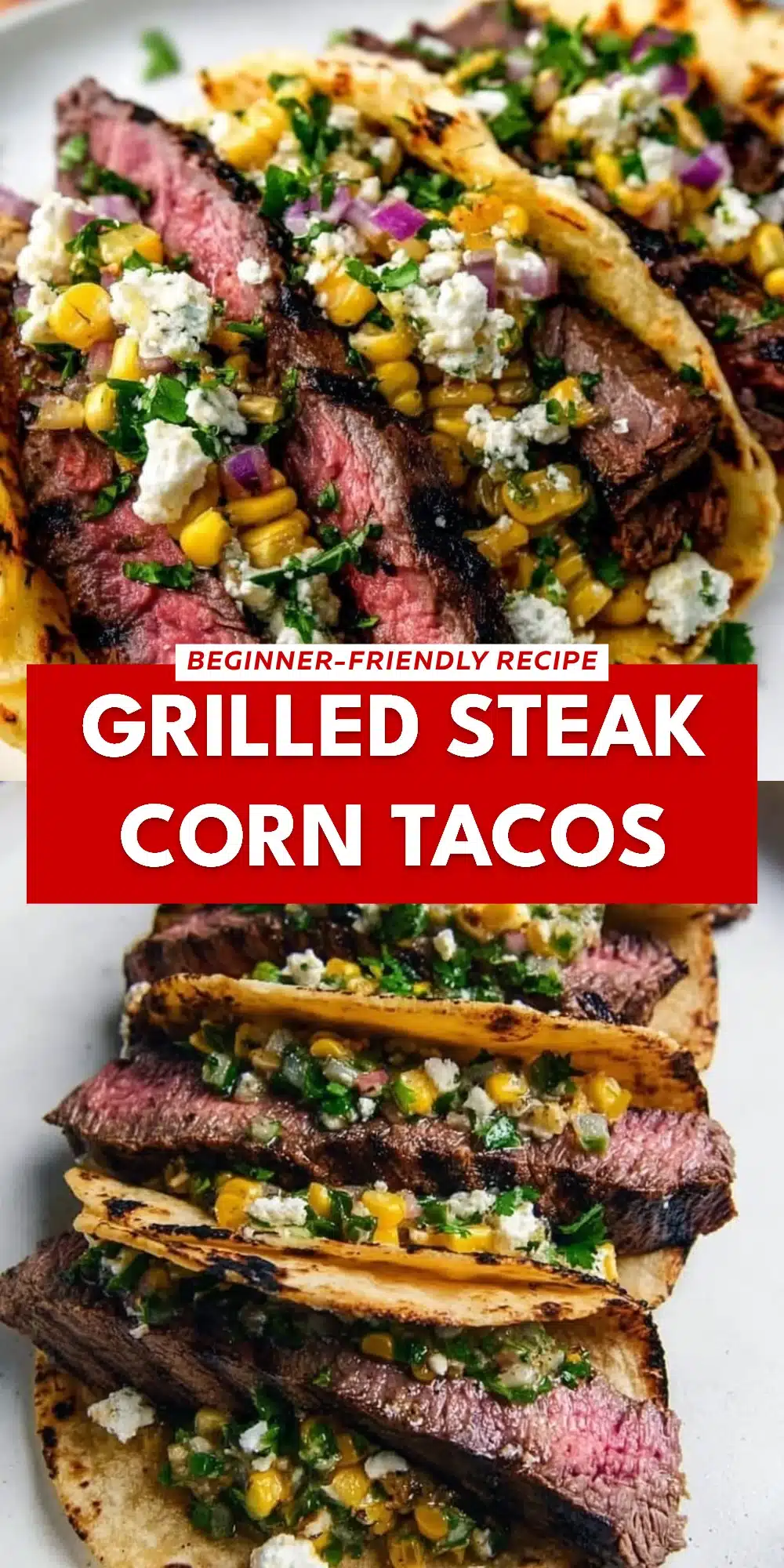 Grilled Steak Corn Tacos