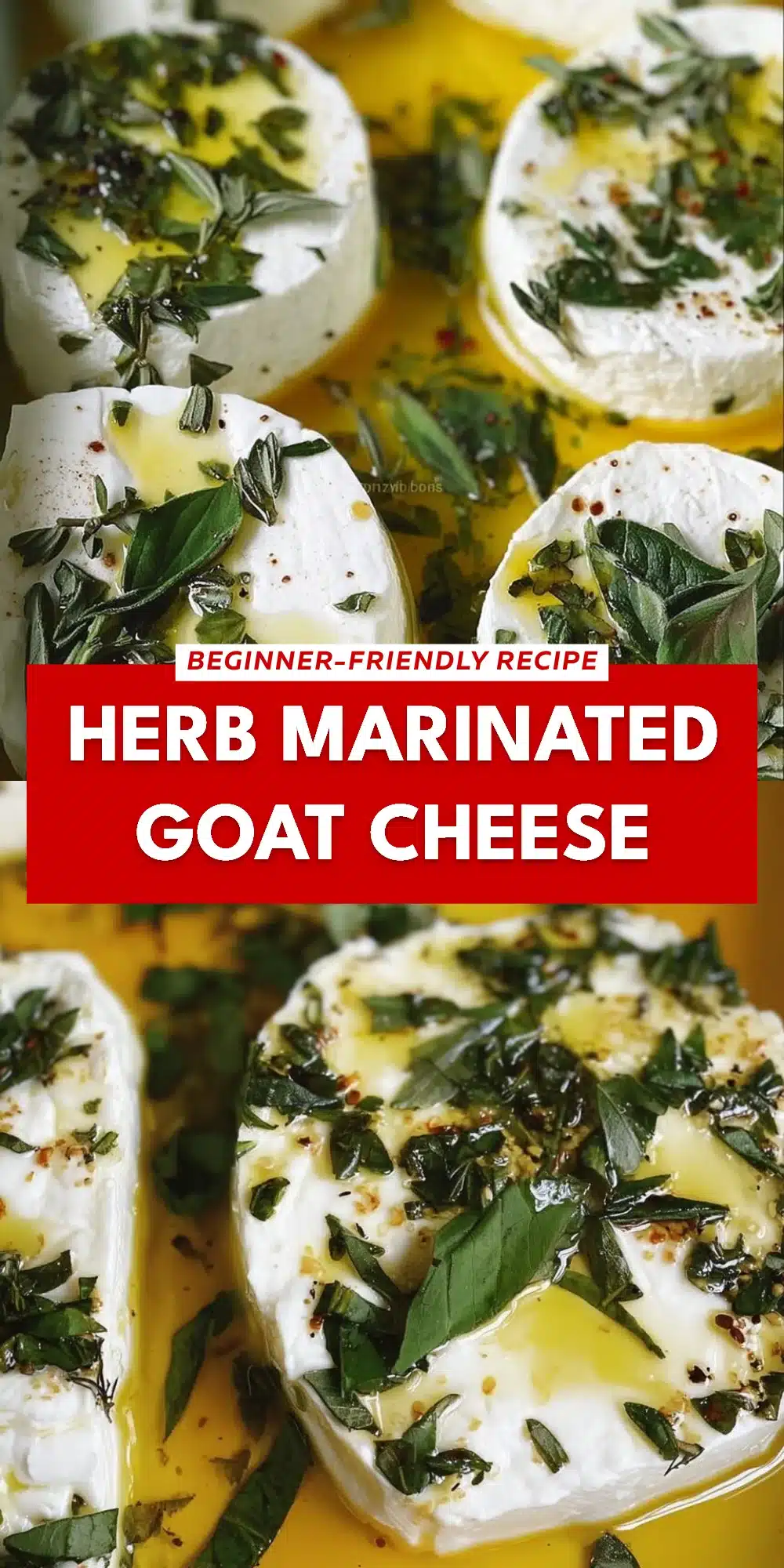 Herb Marinated Goat Cheese