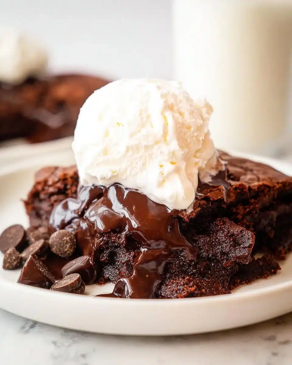 Easy Hot Fudge Cake