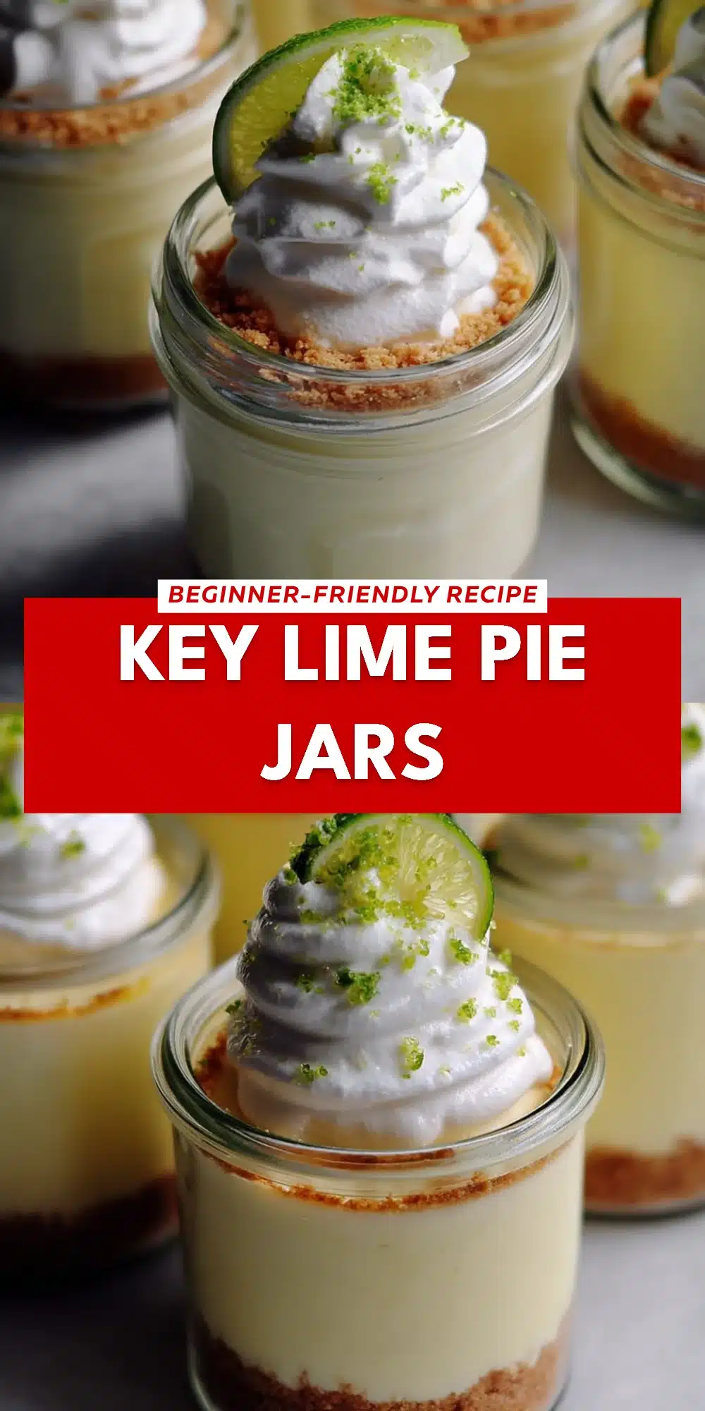 Key Lime Pie Jars