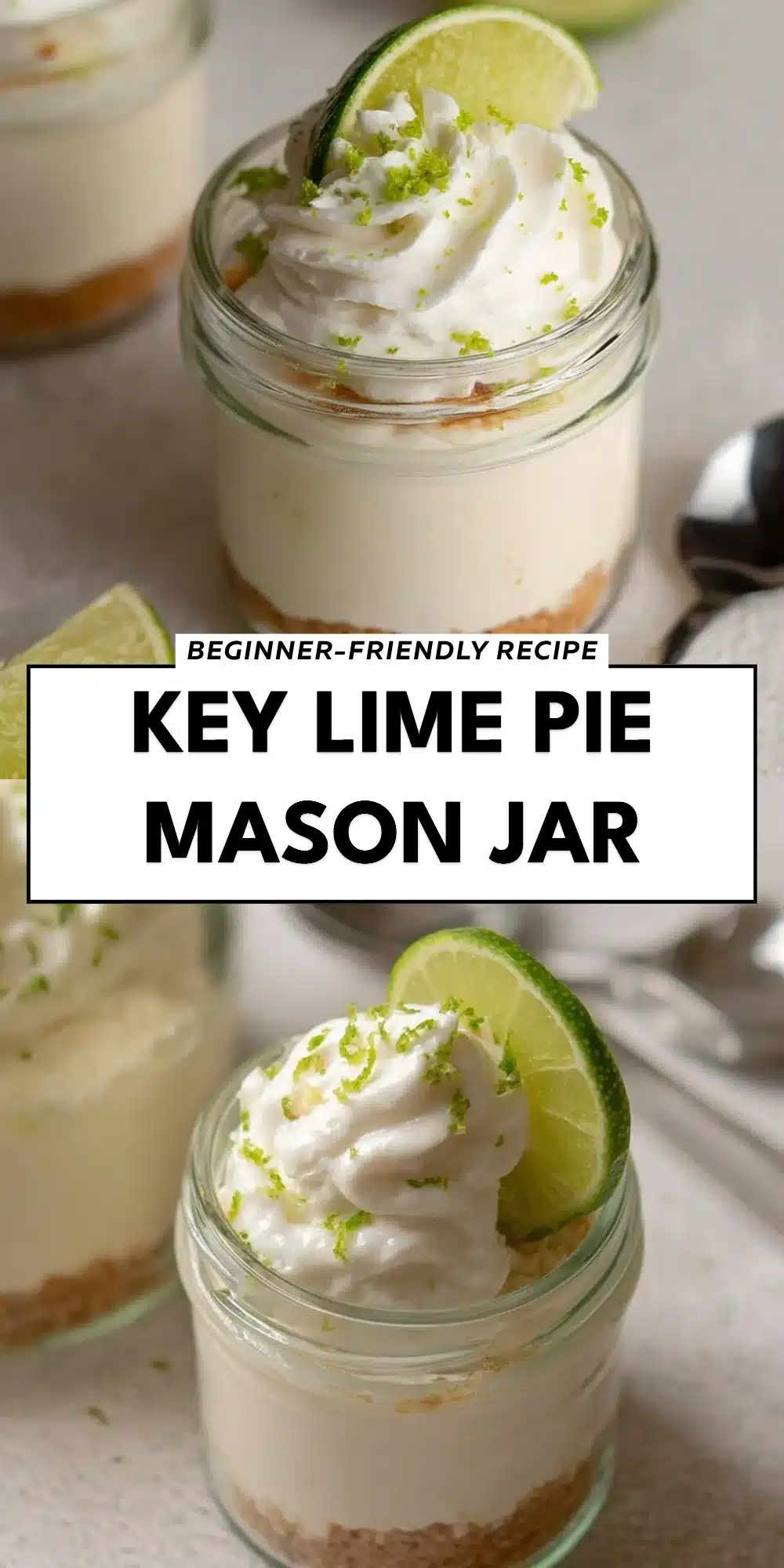Key Lime Pie Mason Jar