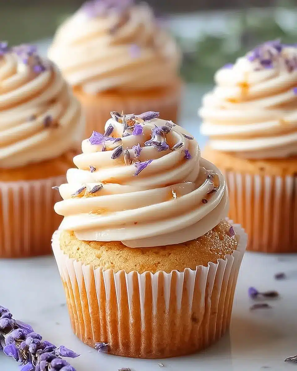 Lavender Honey Cupcakes Recipe Delight