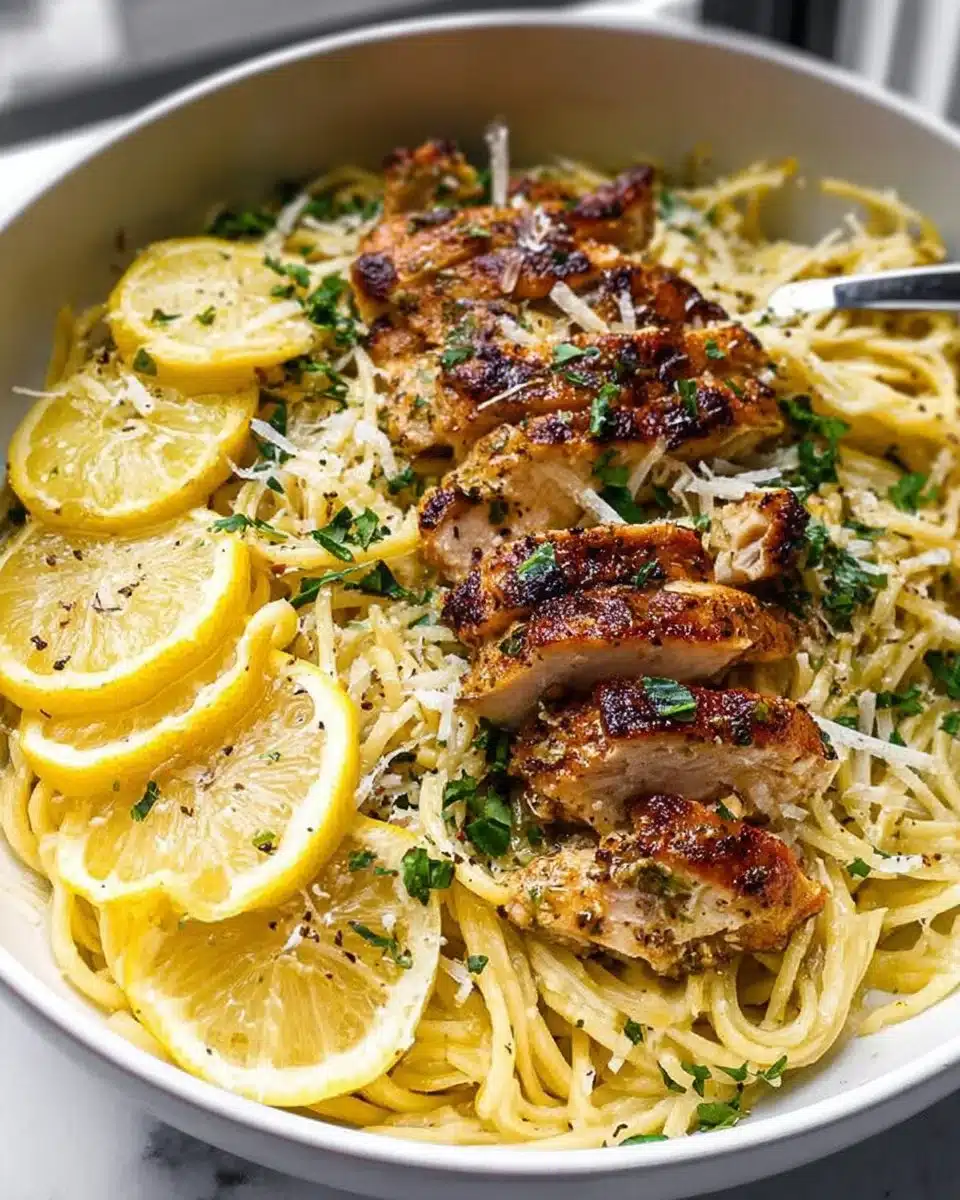 Lemon Chicken Pasta