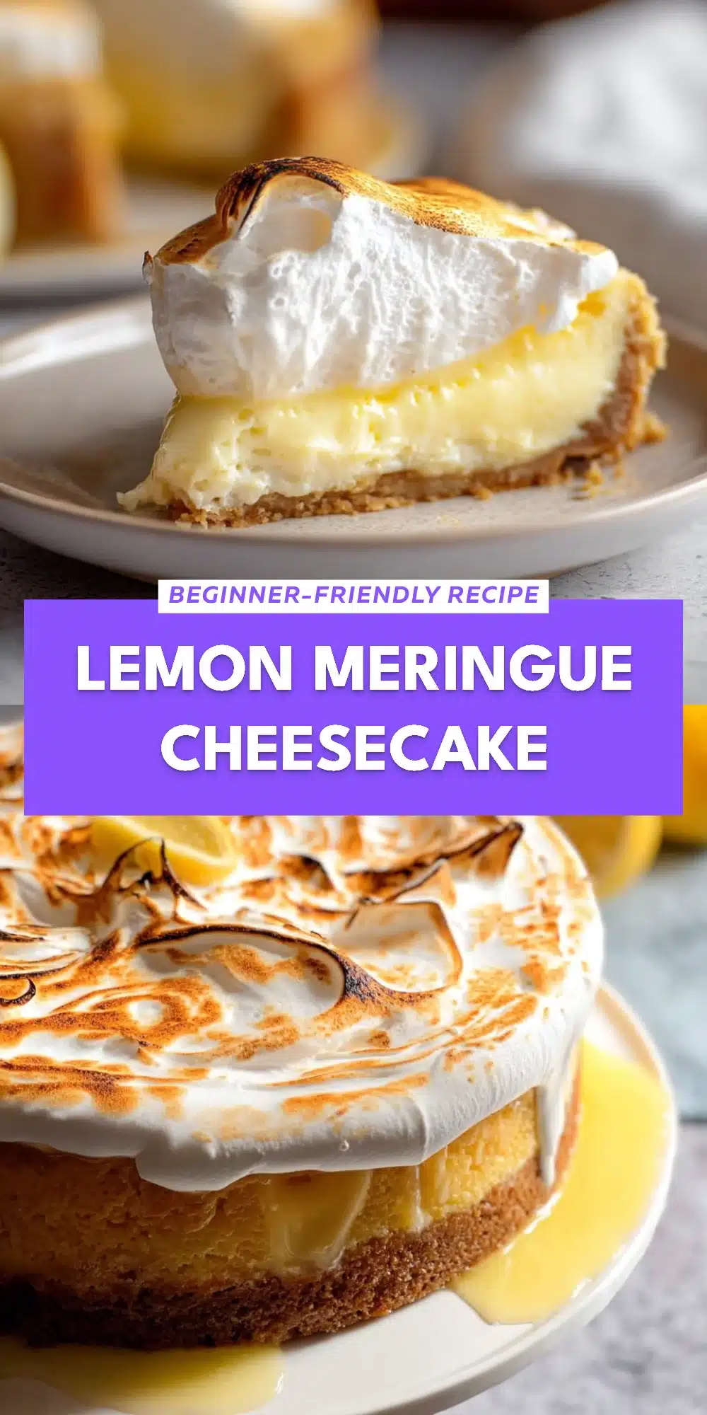 Lemon Meringue Cheesecake