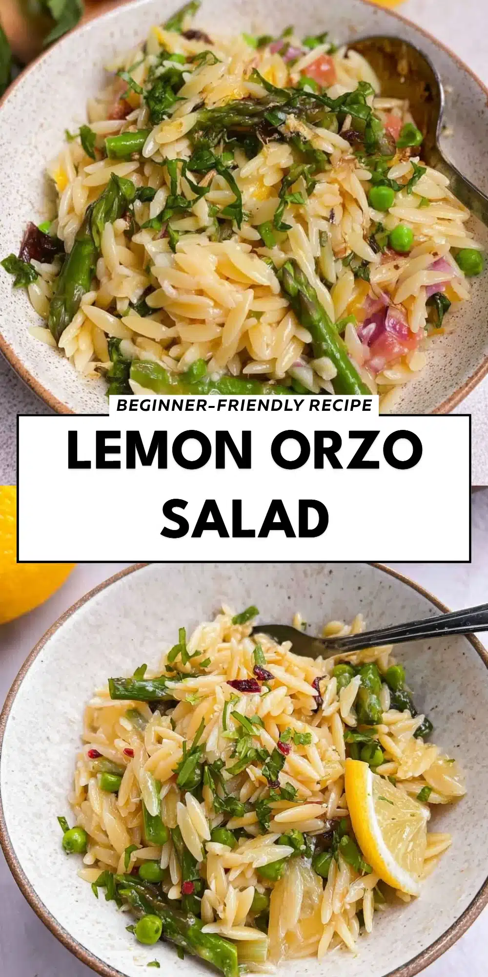 Lemon Orzo Salad