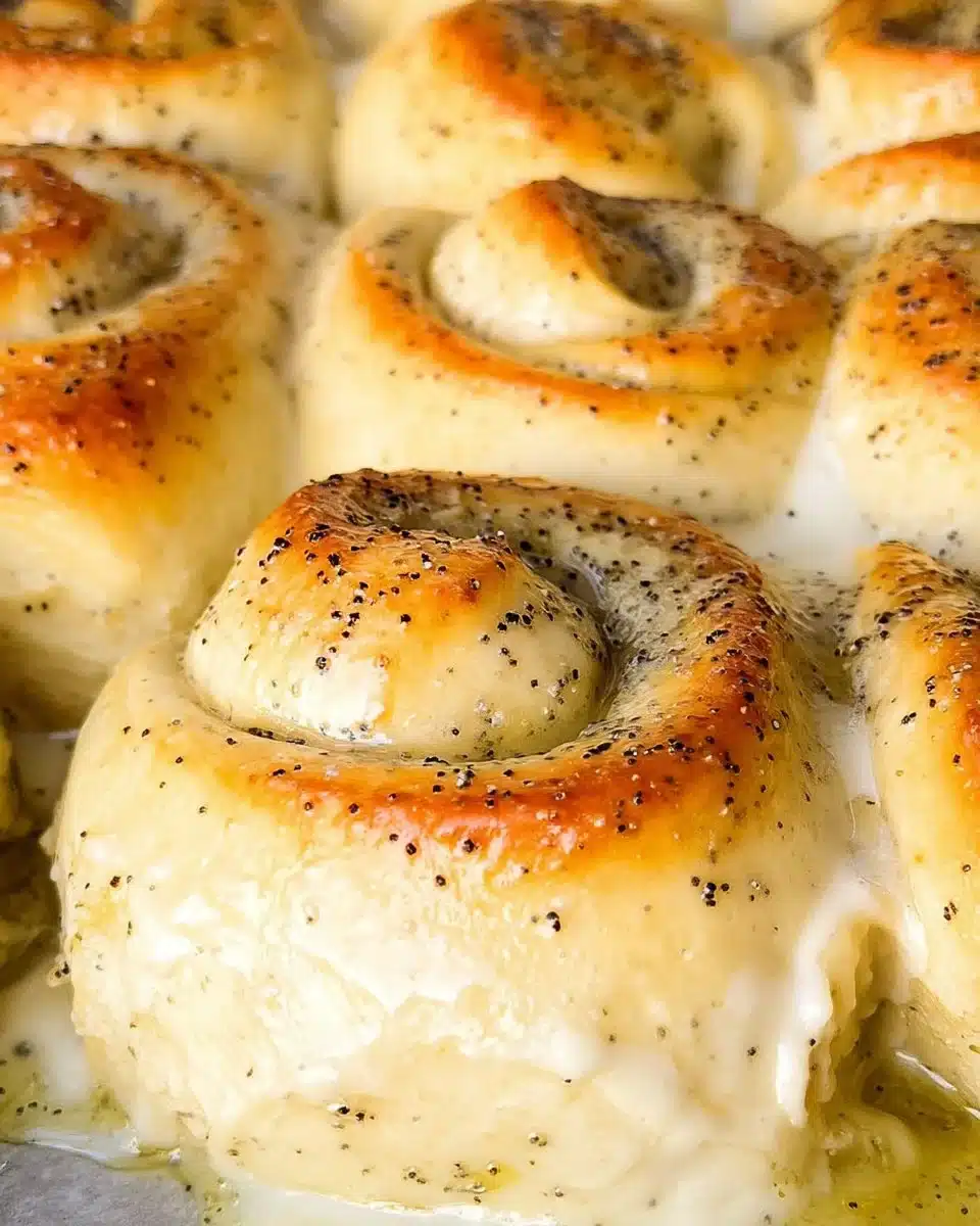 Lemon Poppy Seed Rolls