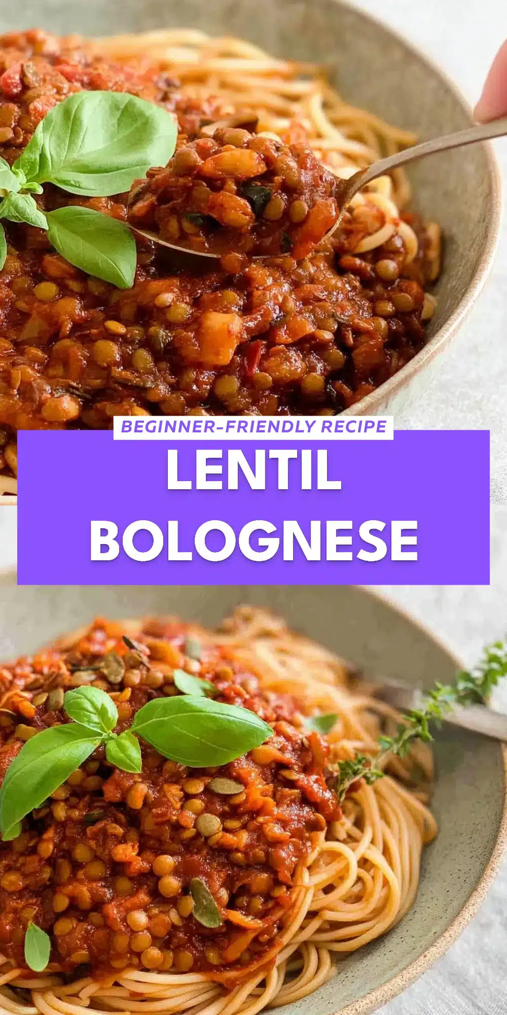 Lentil Bolognese