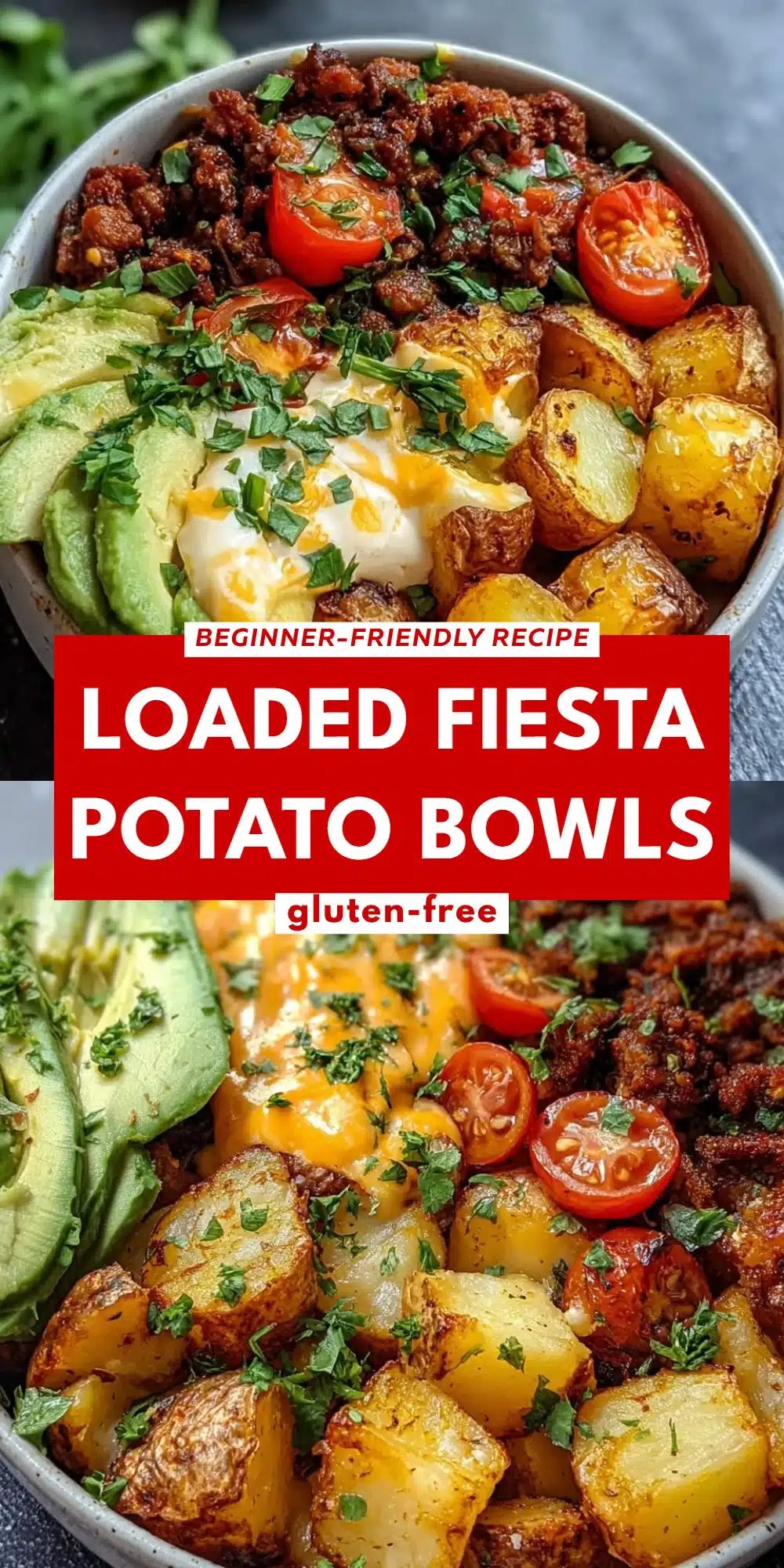 Loaded Fiesta Potato Bowls
