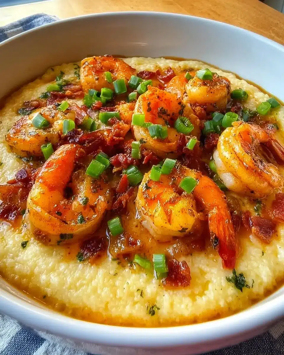Louisiana Shrimp and Grits (New Orleans Recipe)
