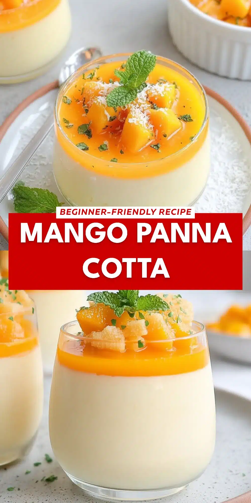 Mango Panna Cotta