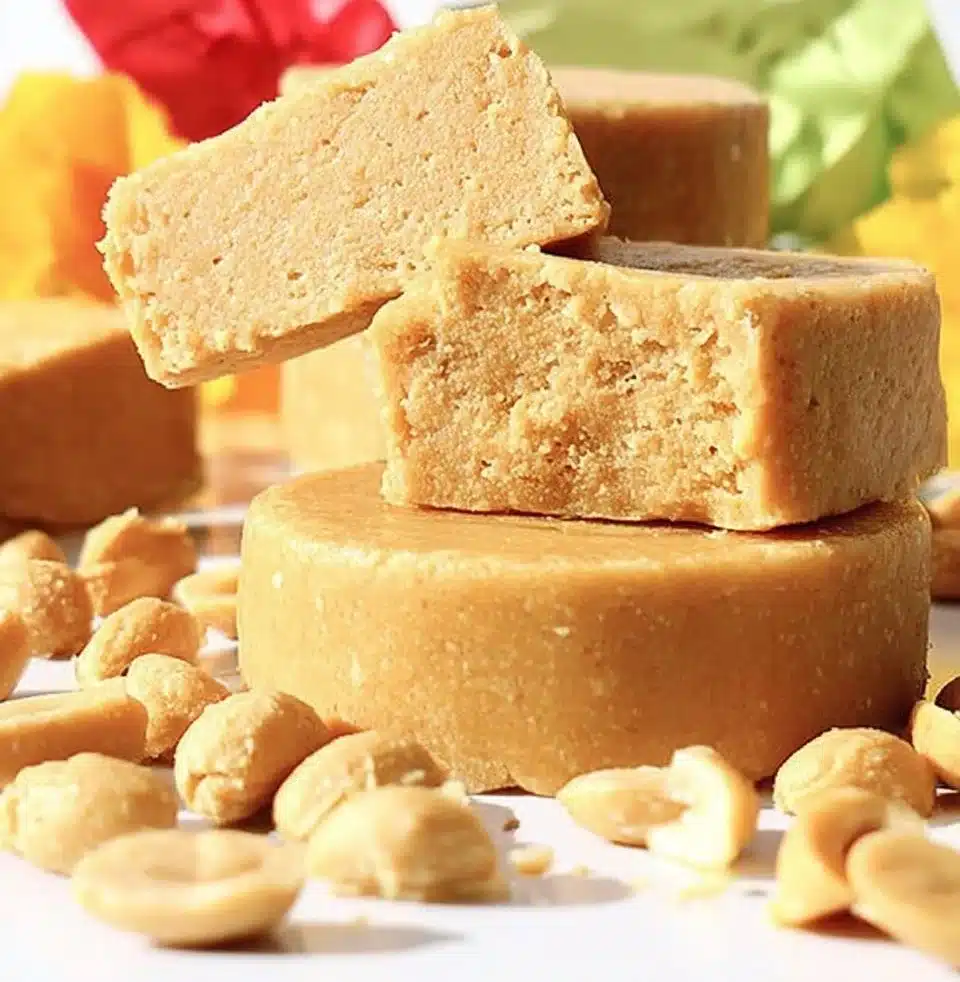 Homemade marzipan ready for shaping and decorating