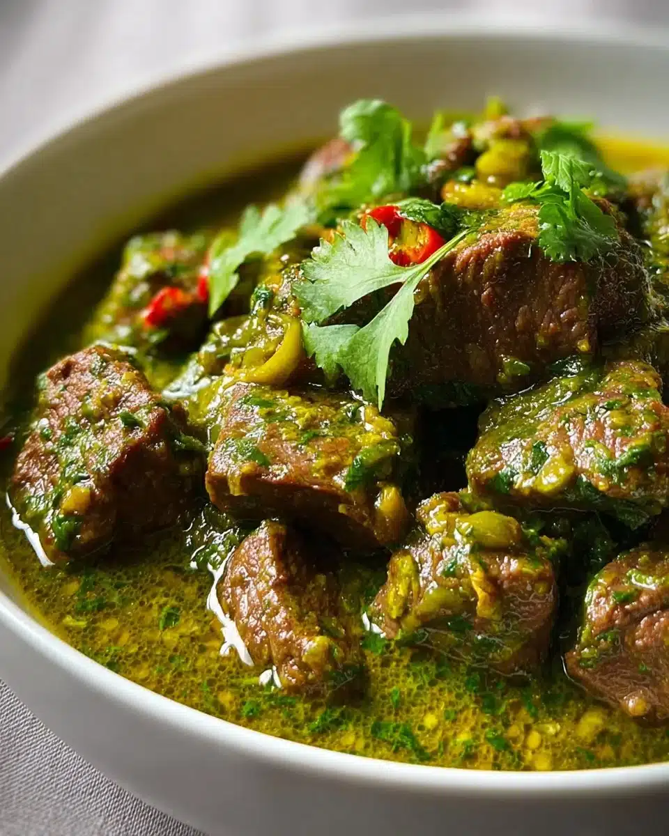 Mexican Beef Green Chili