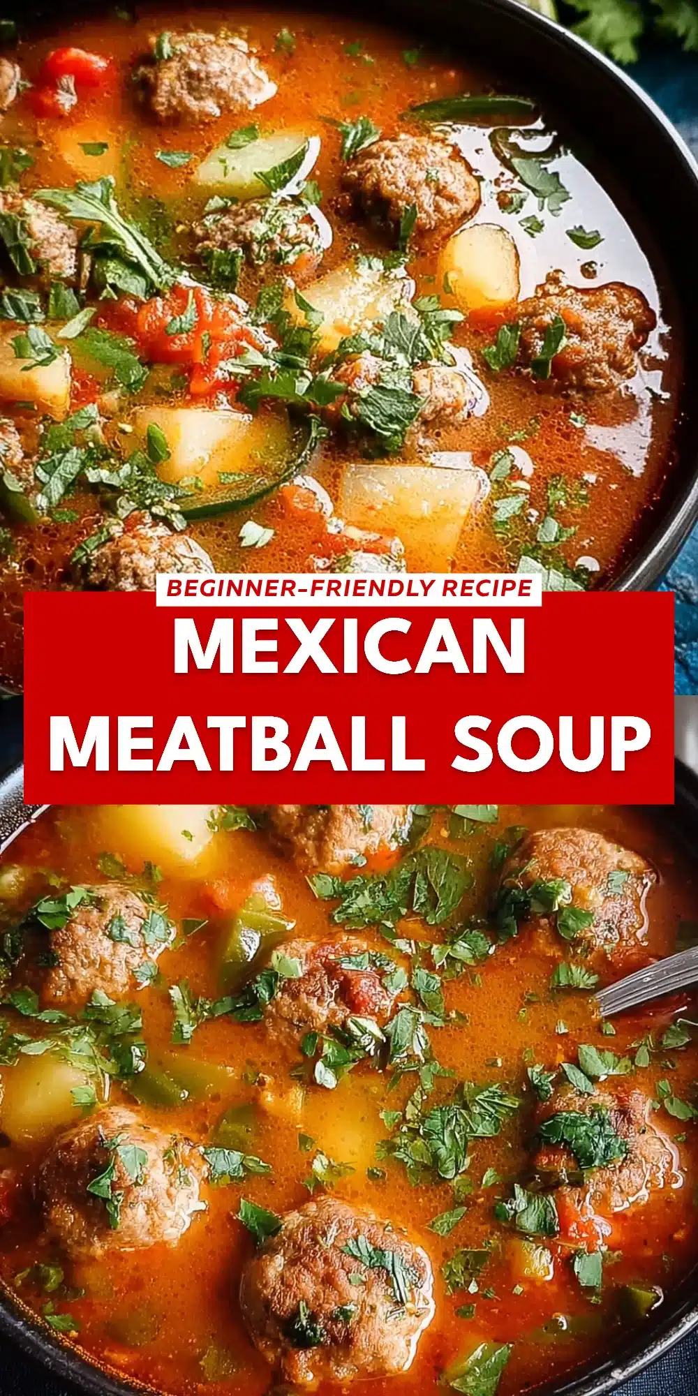 Mexican Meatball Soup