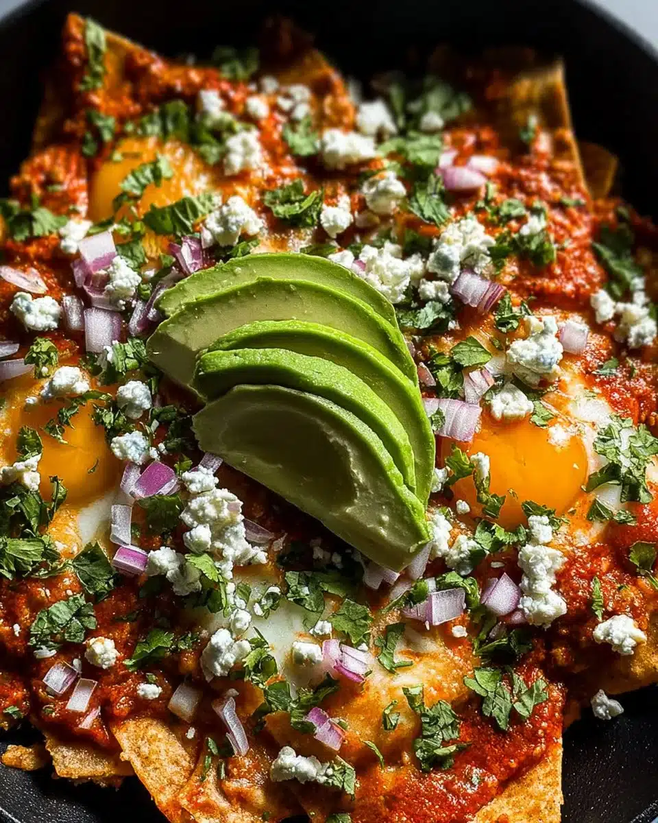 Mexican Red Chilaquiles